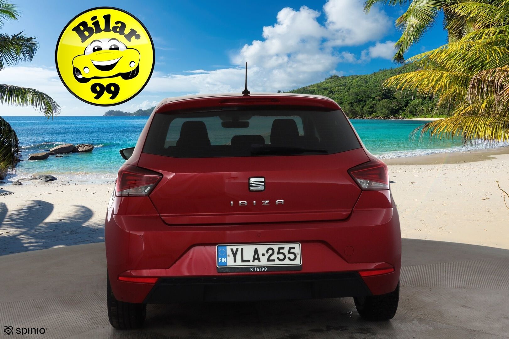 Seat Ibiza 2019 1,0 EcoTSI 115 Style DSG * 1.Om Suomi-auto / ACC / P.tutka / Lohkolämmitin / Bluetooth * - Kahdet renkaat aluvanteilla