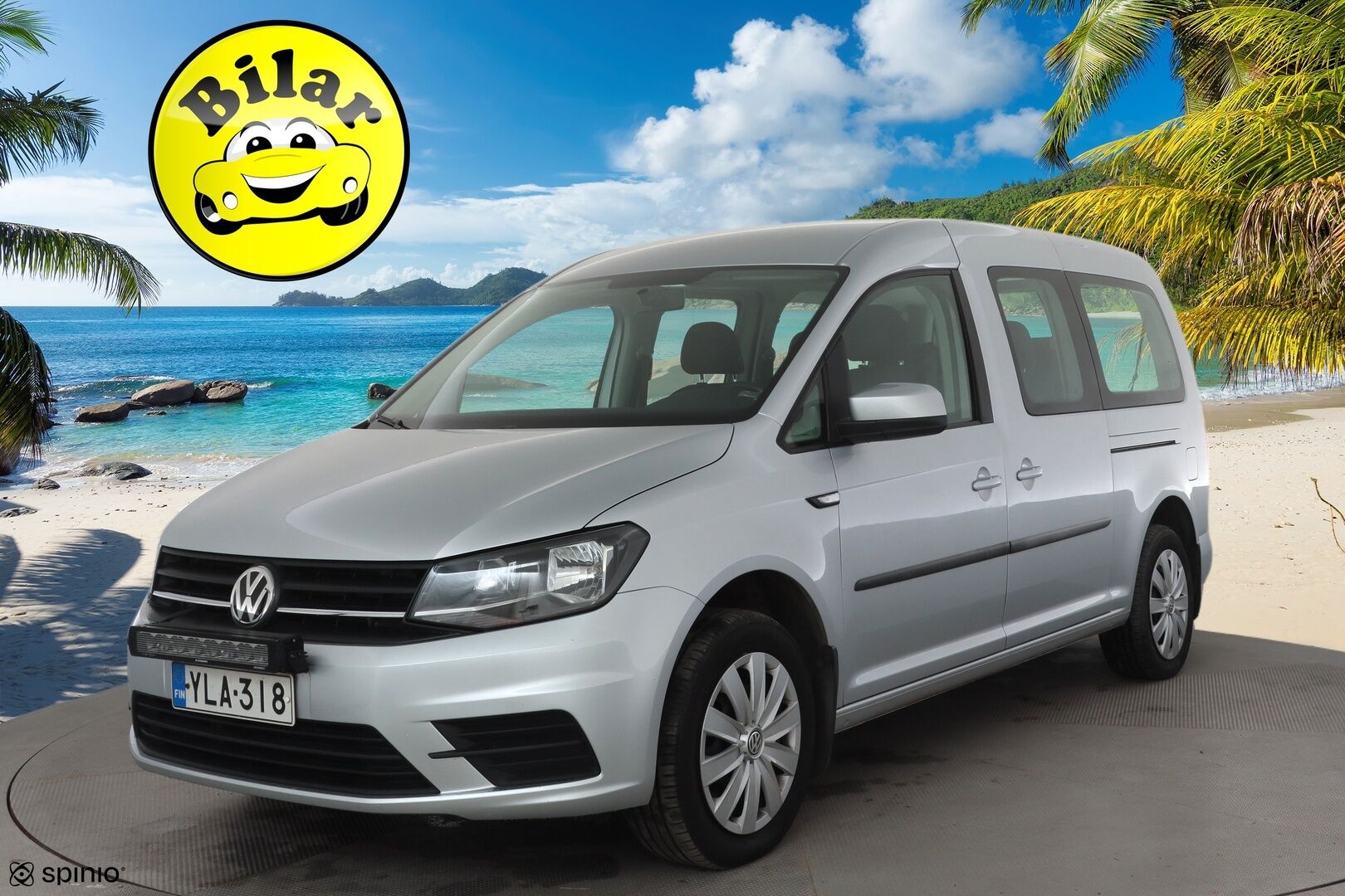 Volkswagen Caddy Maxi 2019 Trendline Family 1,4 TSI 96kW DSG bens. - PA-lämmitin | Vakkari | Koukku | P.tutka | Lisävalo | Navi | Suomi-auto | Kahdet Renkaat | Merkkihuollettu | 