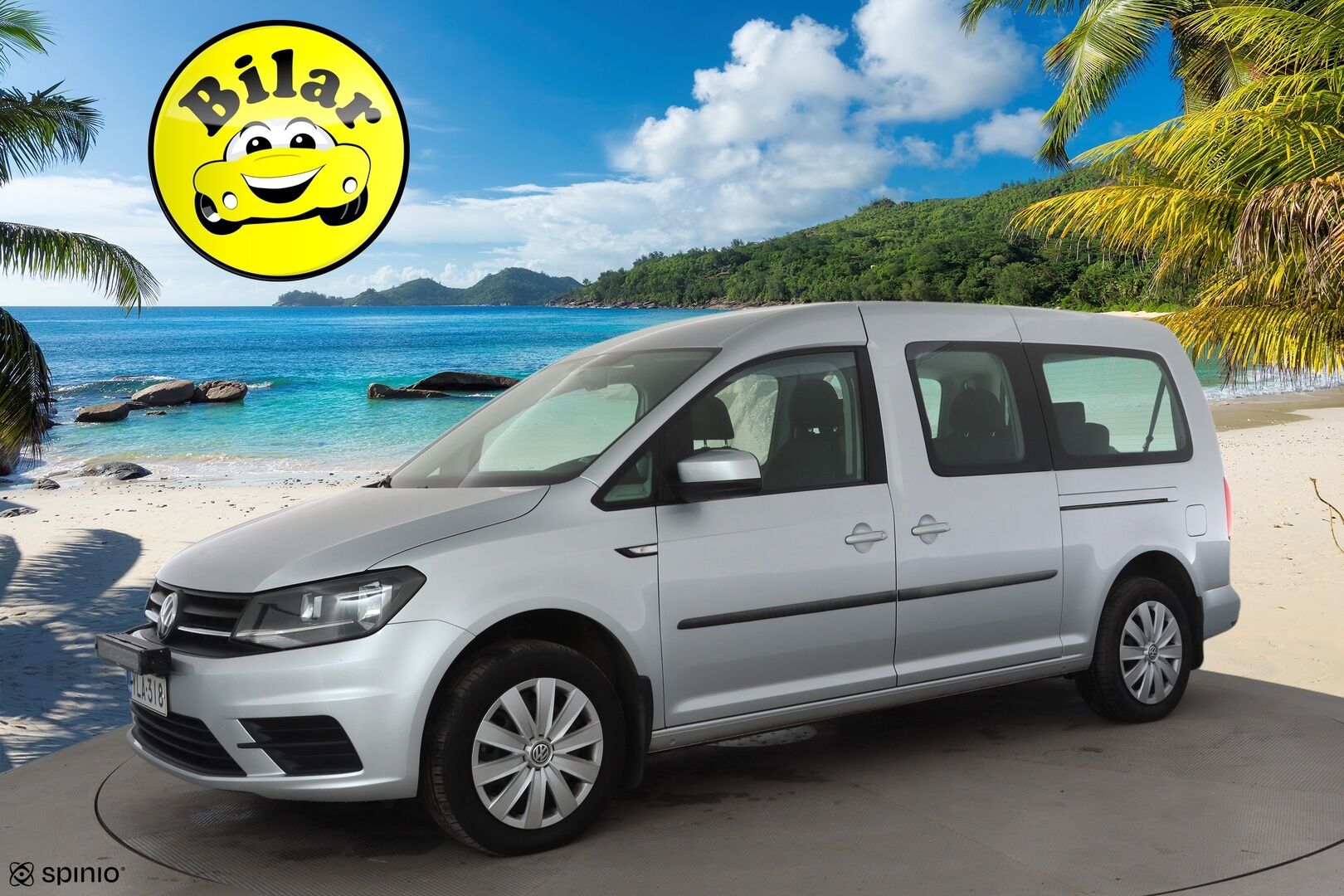 Volkswagen Caddy Maxi 2019 Trendline Family 1,4 TSI 96kW DSG bens. - PA-lämmitin | Vakkari | Koukku | P.tutka | Lisävalo | Navi | Suomi-auto | Kahdet Renkaat | Merkkihuollettu | 