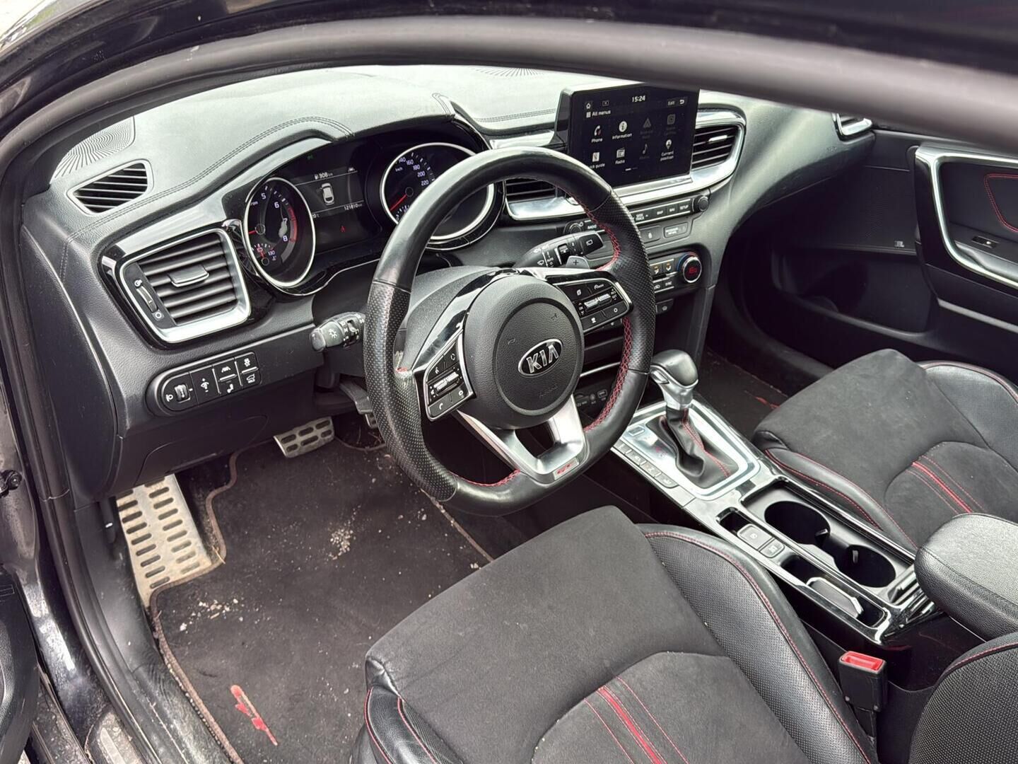 Kia ProCeed 2019 1,6 T-GDI ISG 204hv GT Business Premium SB DCT A/T EcoDynamics - Suomiauto | Adapt.Vakkari | JBL | Nahka-Alcantara Muistipenkki | Kattoluukku | Peruutuskamera | Lohko&Sisäpistoke | SUPERVARUSTEET!