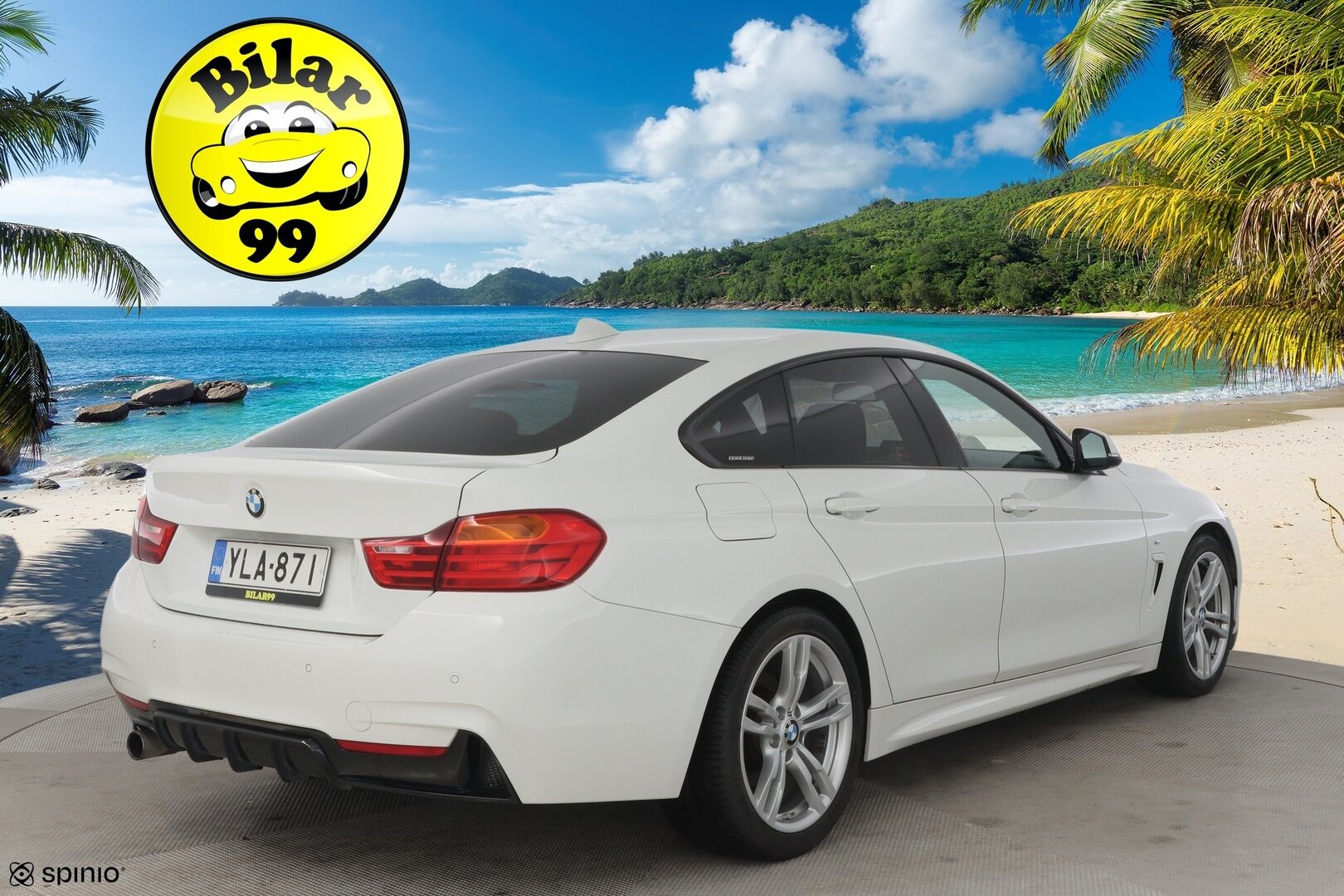 BMW 420 2015 F36 Gran Coupe 420i A Business M-sport *Sport-penkit / Sähkökontti / Ratinlämmitys / P-tutkat* - *Uudet nastat talveksi! / Lipat & Diffut / Rattivaihteet / Todella hieno yksilö!* - HULLUT JOULUT KORKOTARJOUS 2,49% 