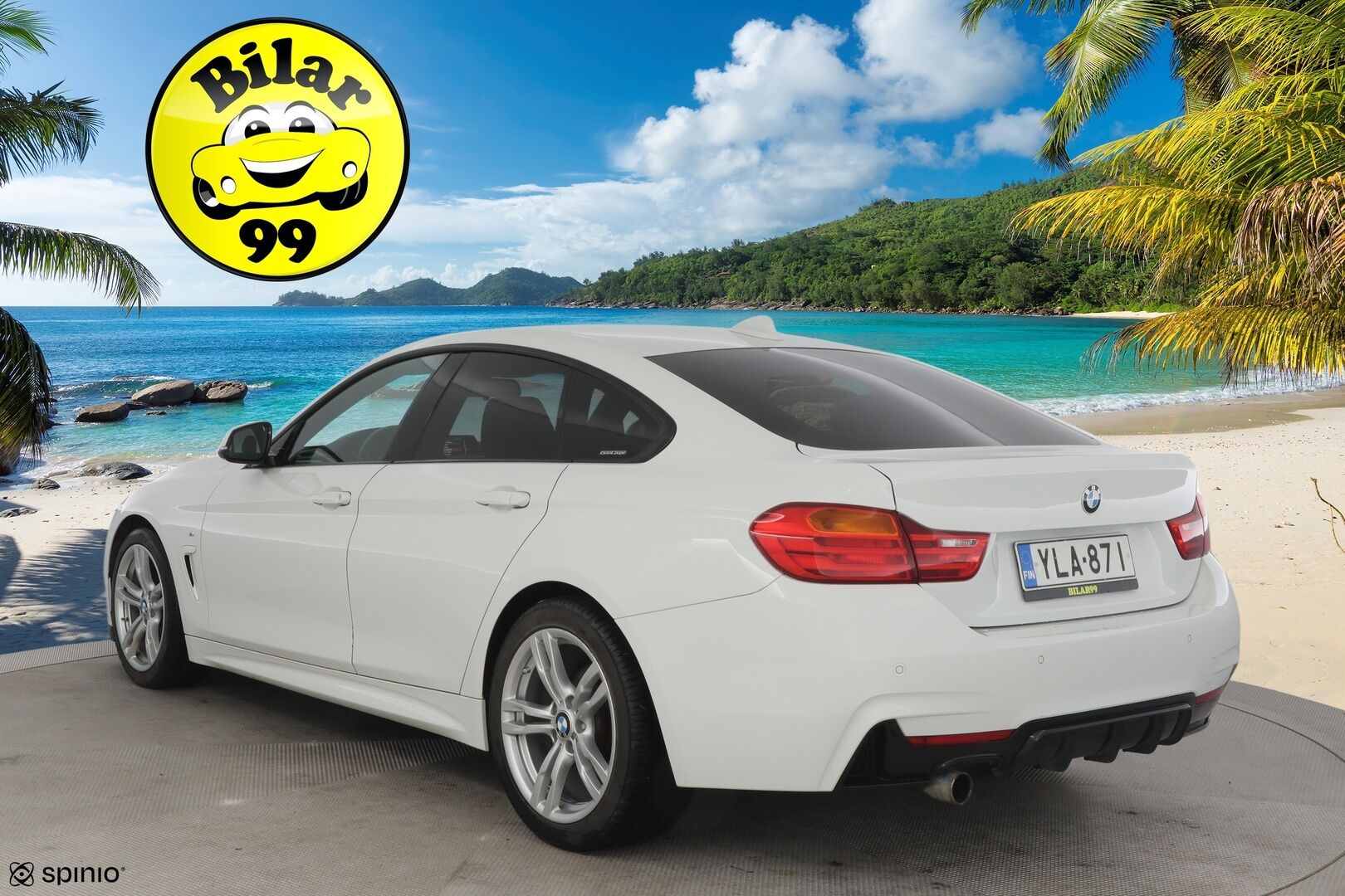 BMW 420 2015 F36 Gran Coupe 420i A Business M-sport *Sport-penkit / Sähkökontti / Ratinlämmitys / P-tutkat* - *Uudet nastat talveksi! / Lipat & Diffut / Rattivaihteet / Todella hieno yksilö!* - HULLUT JOULUT KORKOTARJOUS 2,49% 