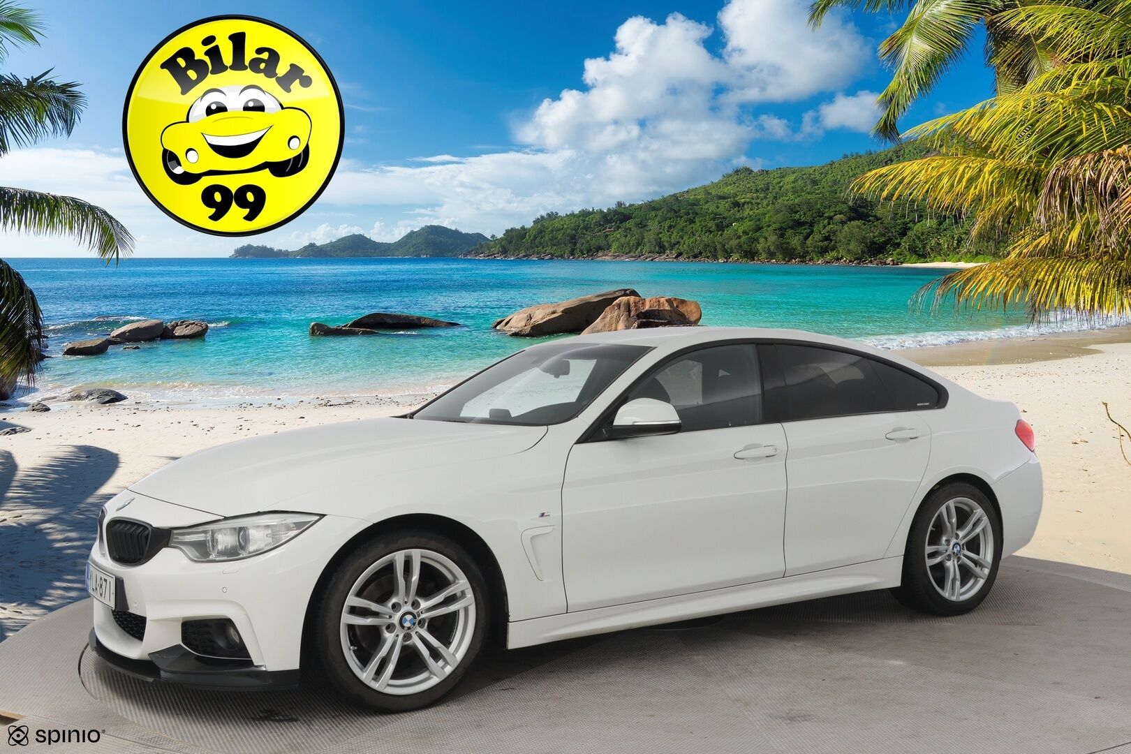 BMW 420 2015 F36 Gran Coupe 420i A Business M-sport // Sport-penkit / Sähkökontti / Ratinlämmitys / P-tutkat // - Katsastettu 7/2025