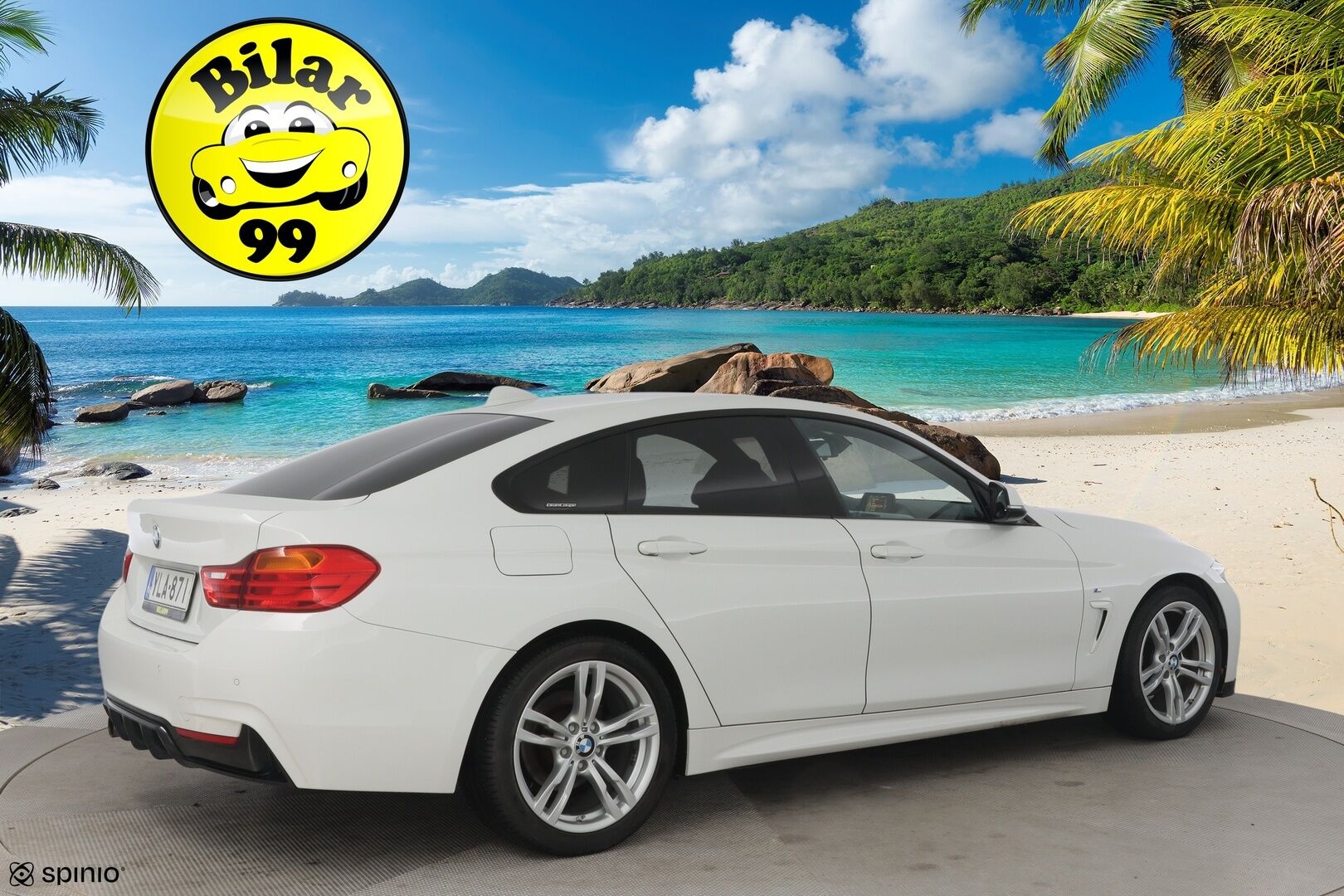 BMW 420 2015 F36 Gran Coupe 420i A Business M-sport *Sport-penkit / Sähkökontti / Ratinlämmitys / P-tutkat* - *Uudet nastat talveksi! / Lipat & Diffut / Rattivaihteet / Todella hieno yksilö!* - HULLUT JOULUT KORKOTARJOUS 2,49% 