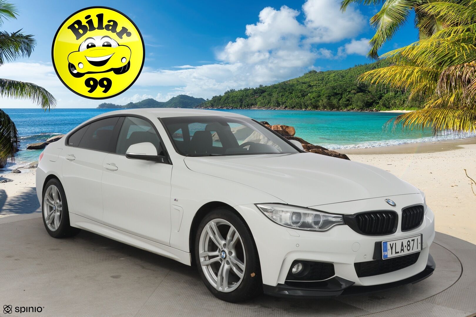 BMW 420 2015 F36 Gran Coupe 420i A Business M-sport *Sport-penkit / Sähkökontti / Ratinlämmitys / P-tutkat* - *Uudet nastat talveksi! / Lipat & Diffut / Rattivaihteet / Todella hieno yksilö!* - HULLUT JOULUT KORKOTARJOUS 2,49% 