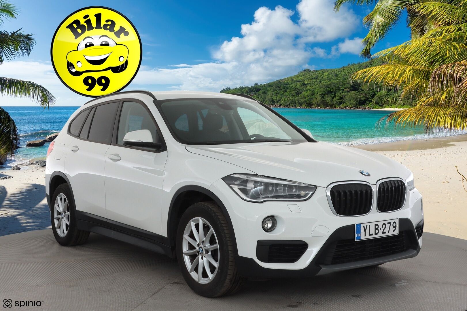 BMW X1 2019 F48 sDrive18i A Business Pro * Vakkari / P.tutka / Sporttipenkit / LED * - Suomi-auto / Kahdet Renkaat / Merkkihuollettu