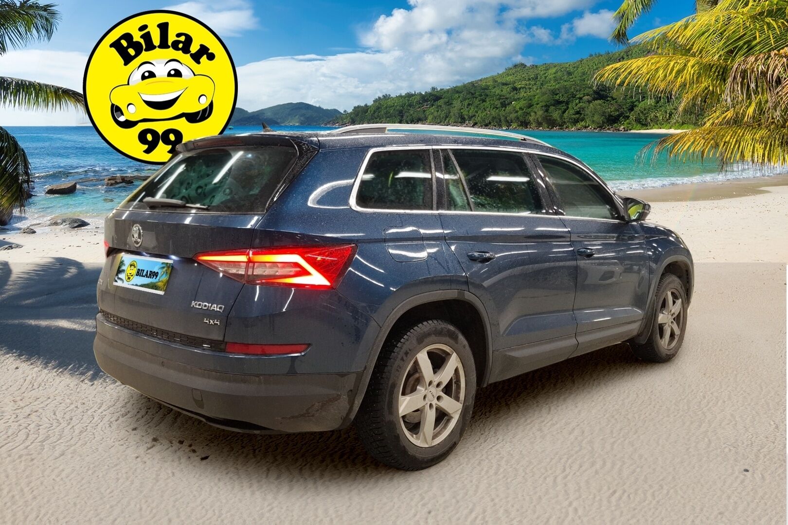 Skoda Kodiaq 2019 1,5 TSI ACT 4x4 Exclusive DSG Autom. * 7-p / webasto / 360kamera / adap.vakkari / nahat / muistipenkit / panorama / canton * - * Jäätävät varusteet / 7-paikkanen / Särmät huollot / 2-om.-Suomi-auto *