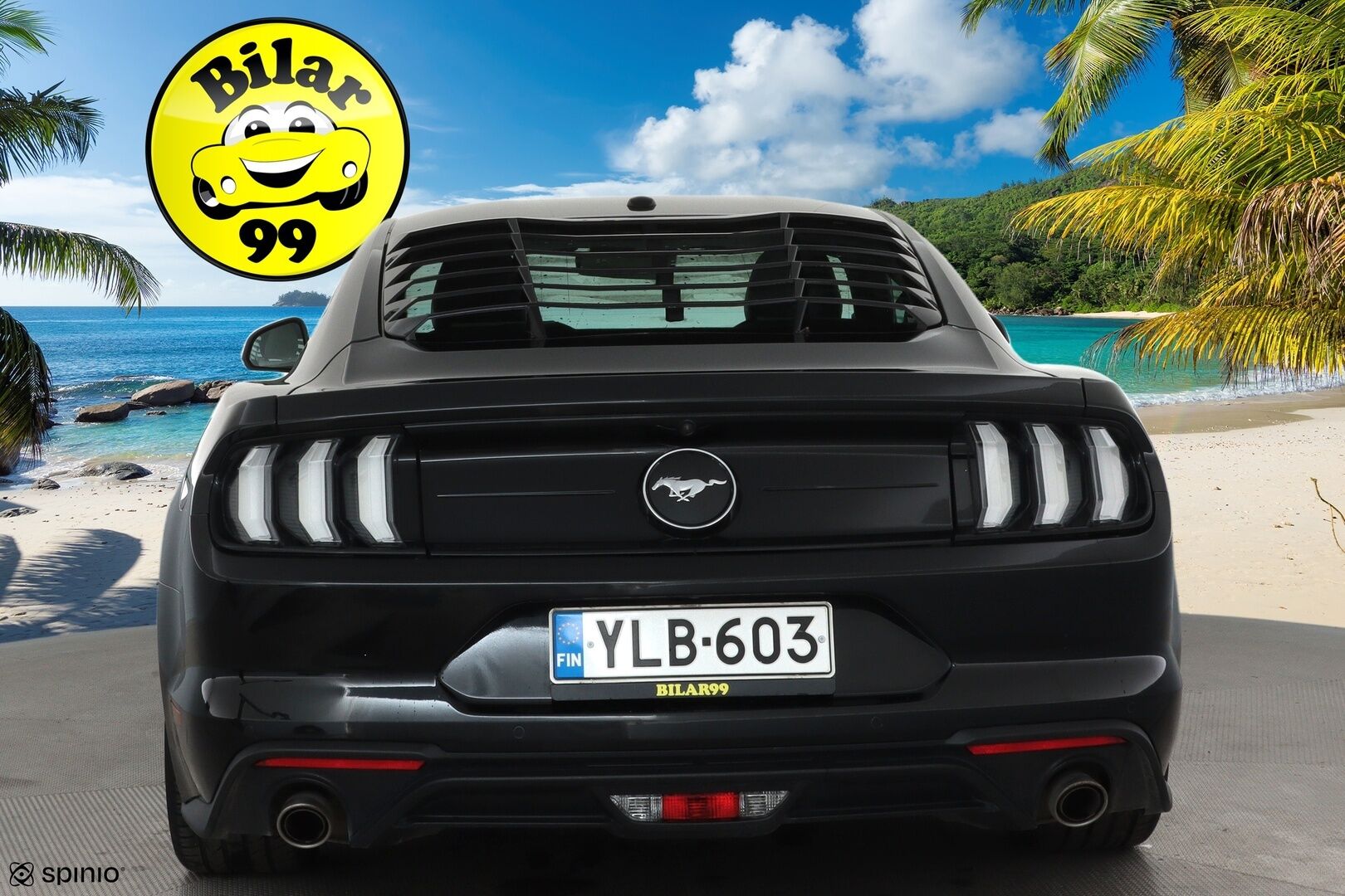 Ford Mustang 2019 2,3 EcoBoost 290hv A10 Fastback **Adapt.Vakkari / Xenon / P.kamera / Navi / Kaistavahti / Ilmastoidut Nahat** - 3,99 % KORKOTARJOUS TÄHÄN AUTOON - Suomi-auto / Kahdet Renkaat