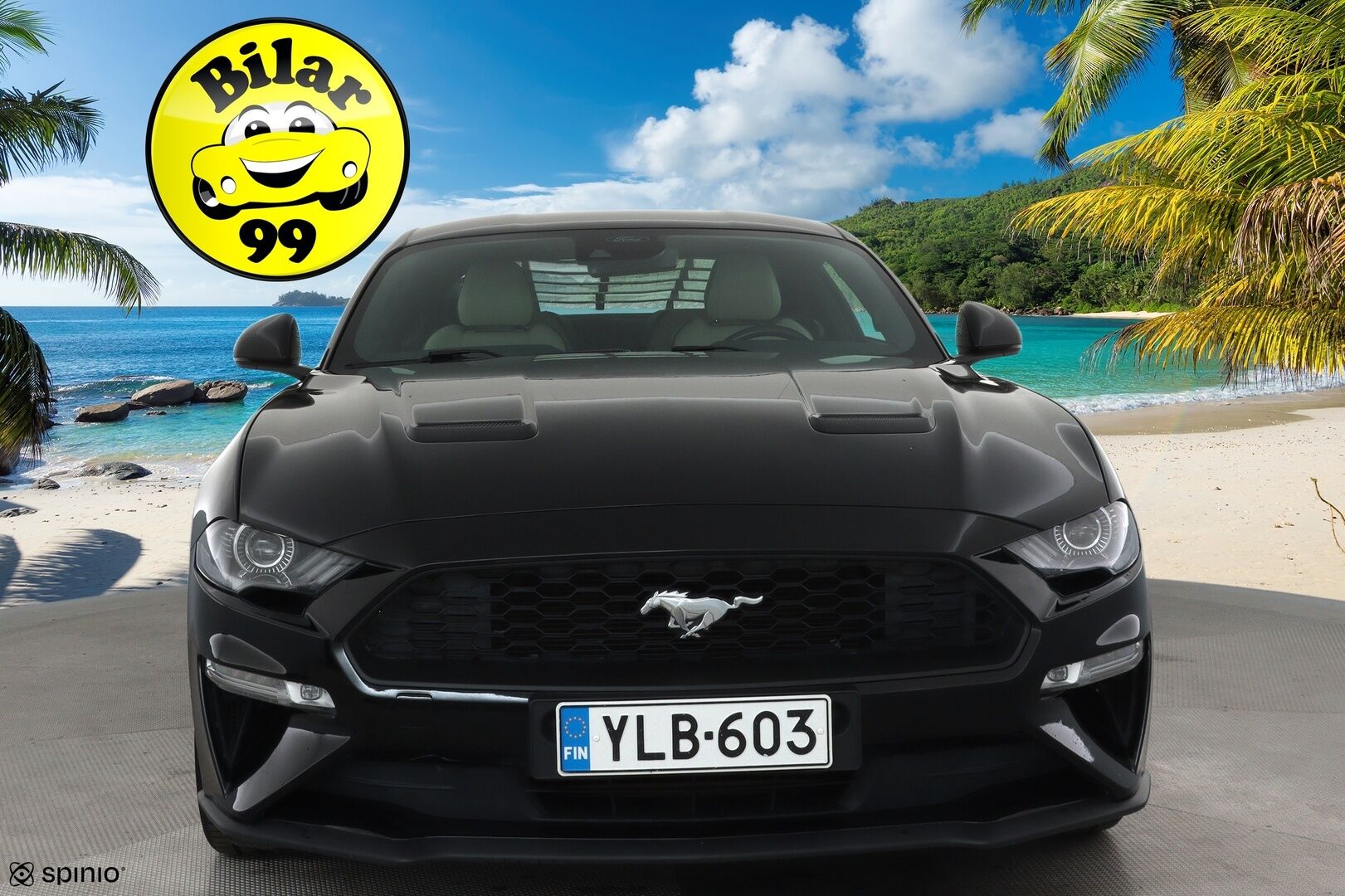 Ford Mustang 2019 2,3 EcoBoost 290hv A10 Fastback **Adapt.Vakkari / Xenon / P.kamera / Navi / Kaistavahti / Ilmastoidut Nahat** - 3,99 % KORKOTARJOUS TÄHÄN AUTOON - Suomi-auto / Kahdet Renkaat