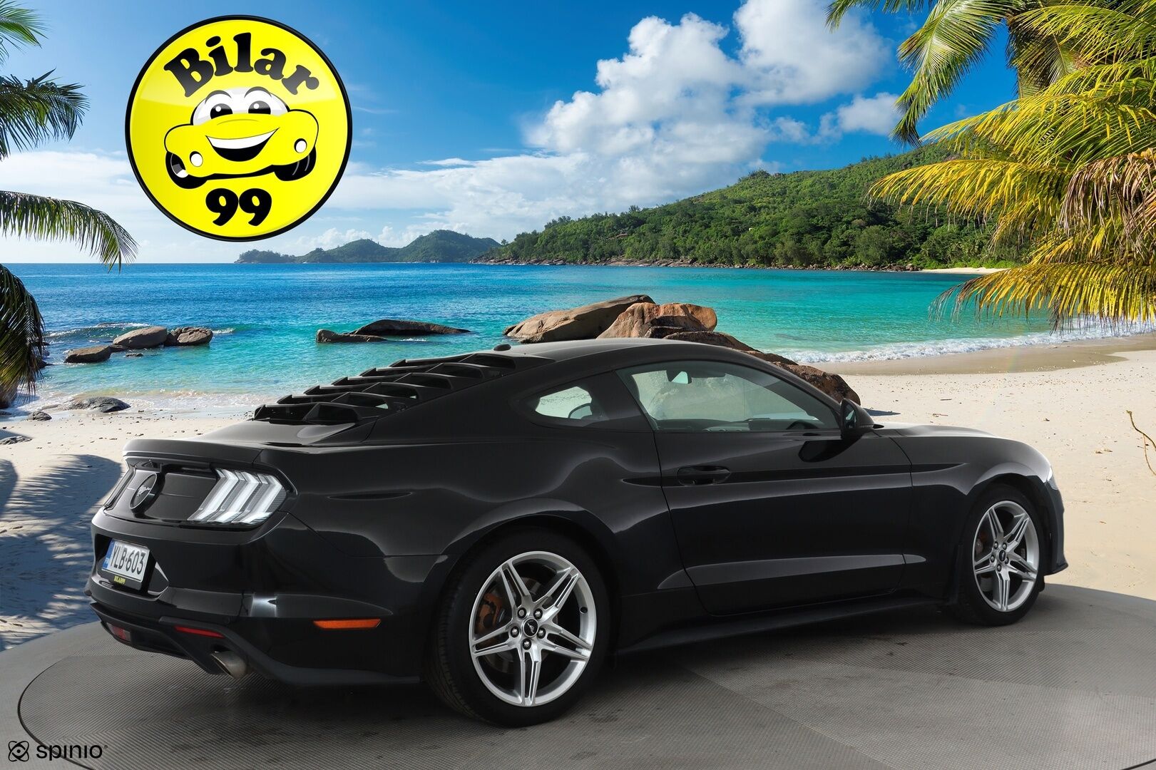 Ford Mustang 2019 2,3 EcoBoost 290hv A10 Fastback **Adapt.Vakkari / Xenon / P.kamera / Navi / Kaistavahti / Ilmastoidut Nahat** - 3,99 % KORKOTARJOUS TÄHÄN AUTOON - Suomi-auto / Kahdet Renkaat