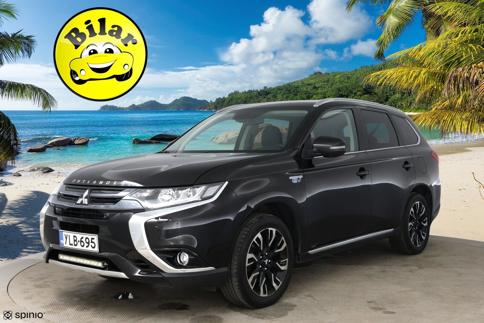 Mitsubishi OUTLANDER PHEV 2016 Instyle Navi 4WD 5p - | Adapt. vak | 360 | Vetokoukku | Rockford | Nahkaverhoilu