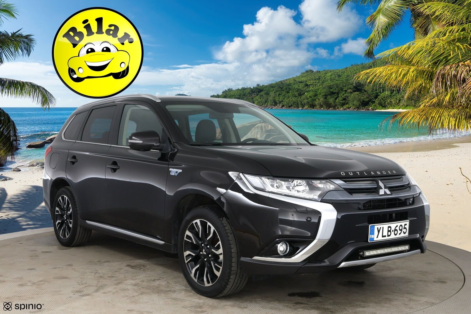 Mitsubishi OUTLANDER PHEV 2016 Instyle Navi 4WD 5p - | Adapt. vak | 360 | Vetokoukku | Rockford | Nahkaverhoilu