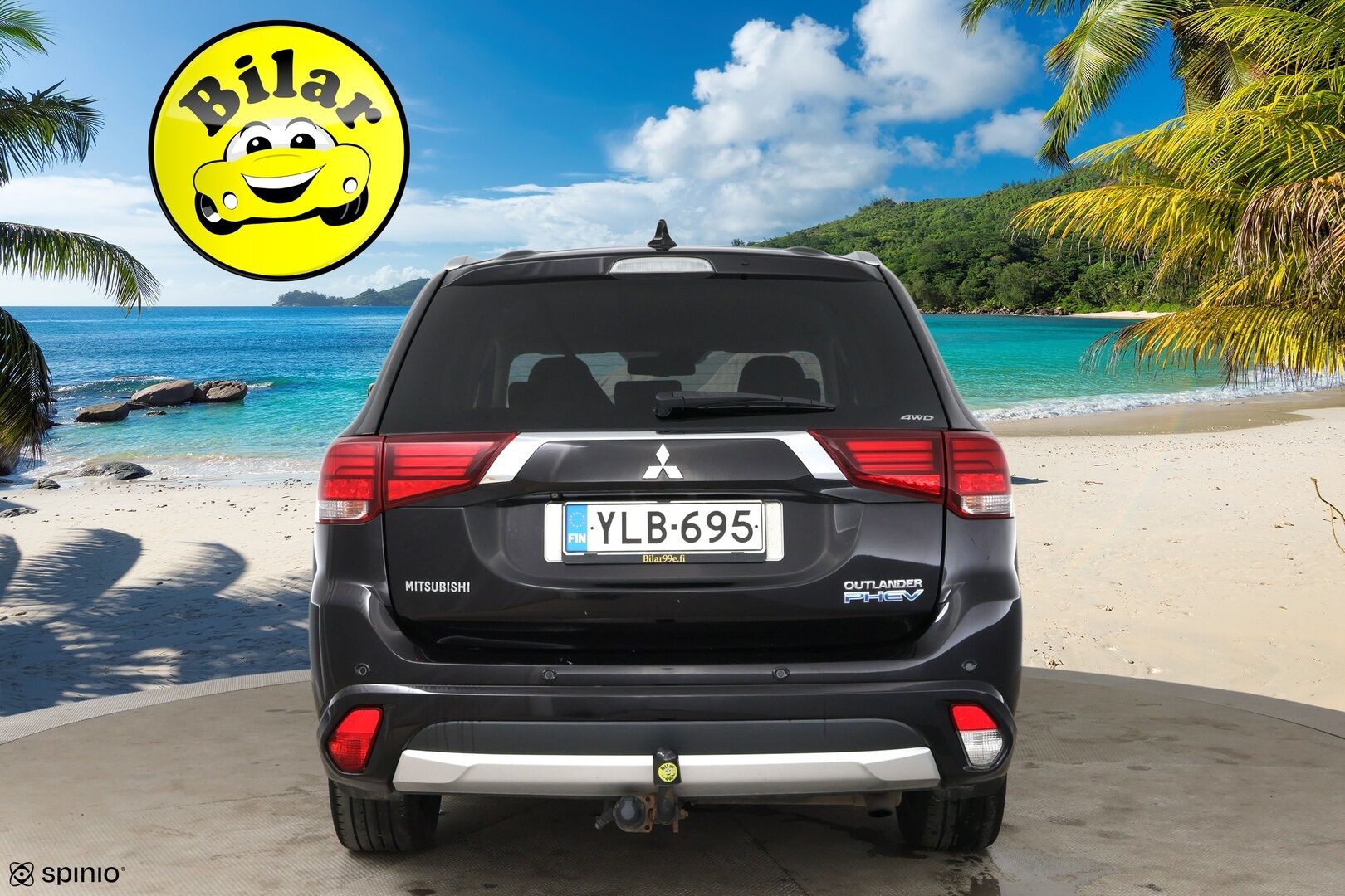 Mitsubishi OUTLANDER PHEV 2016 Instyle Navi 4WD 5p - | Adapt. vak | 360 | Vetokoukku | Rockford | Nahkaverhoilu