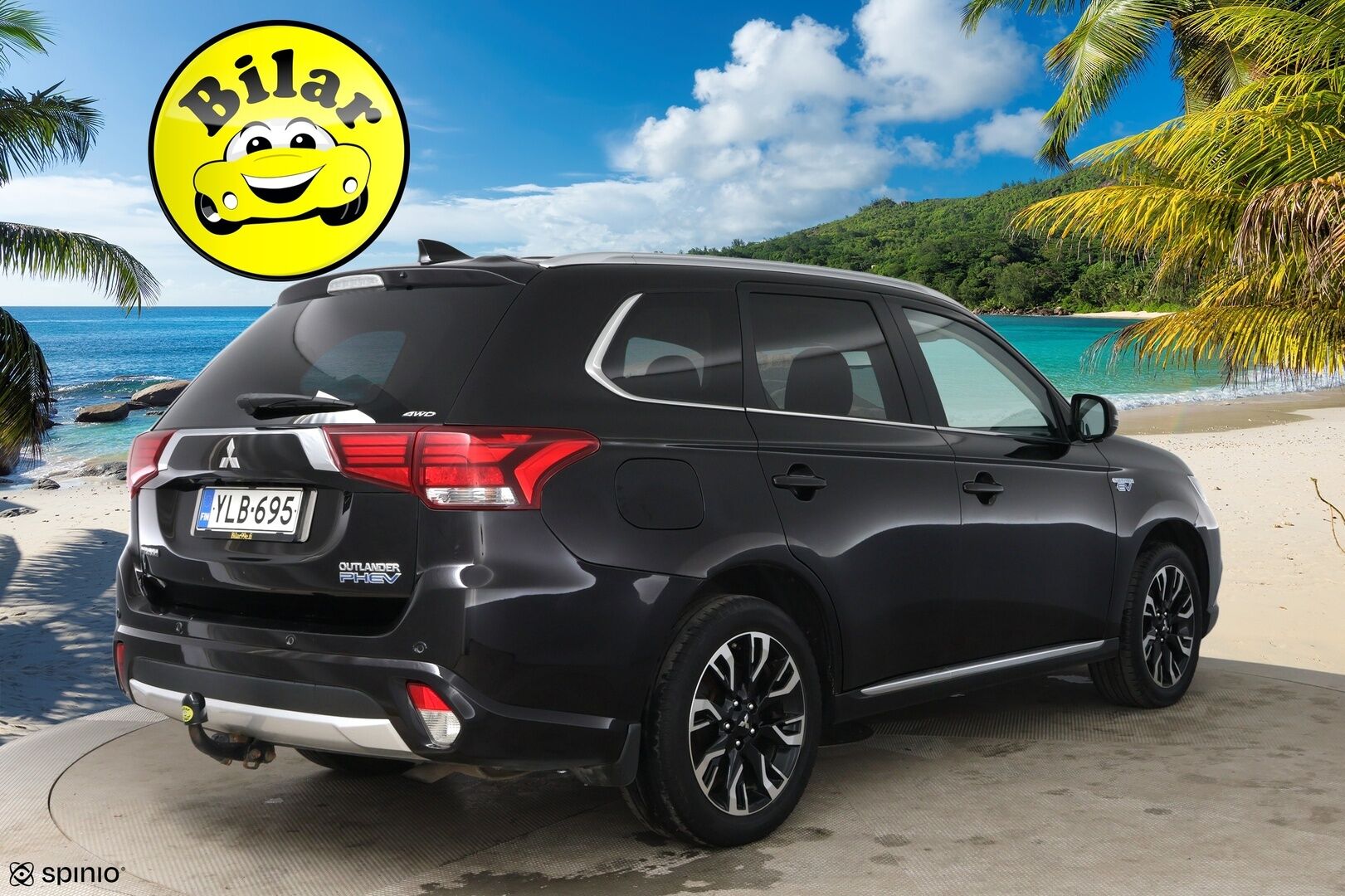 Mitsubishi OUTLANDER PHEV 2016 Instyle Navi 4WD 5p - | Adapt. vak | 360 | Vetokoukku | Rockford | Nahkaverhoilu