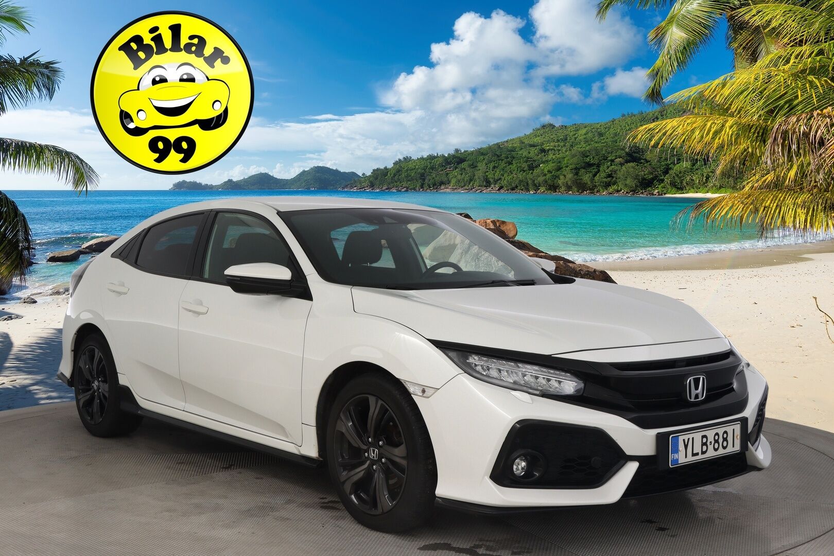 Honda Civic 2020 HB 182 hv Type S *ACC / Navi / P.Kamera / Lohko / Kaistavahti* - *Metalliväri / Suomi-auto / Kahdet renkaat aluvanteilla* 