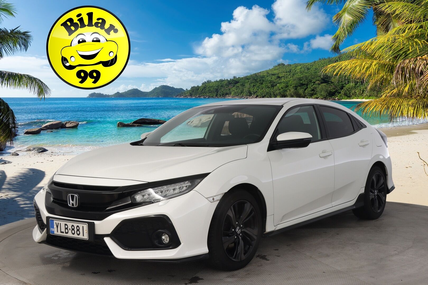 Honda Civic 2020 HB 182 hv Type S *ACC / Navi / P.Kamera / Lohko / Kaistavahti* - *Metalliväri / Suomi-auto / Kahdet renkaat aluvanteilla* 