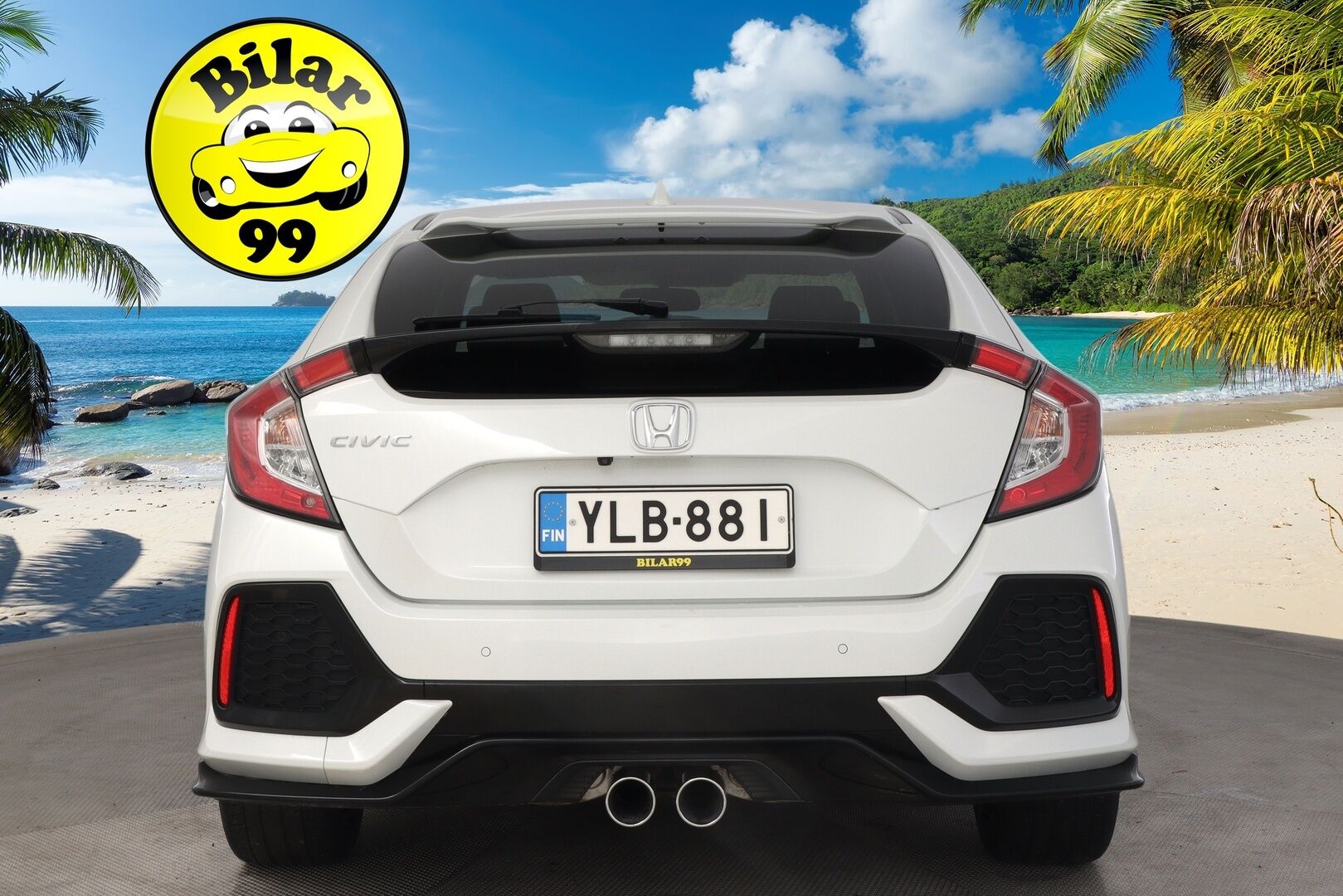 Honda Civic 2020 HB 182 hv Type S *ACC / Navi / P.Kamera / Lohko / Kaistavahti* - *Metalliväri / Suomi-auto / Kahdet renkaat aluvanteilla* 