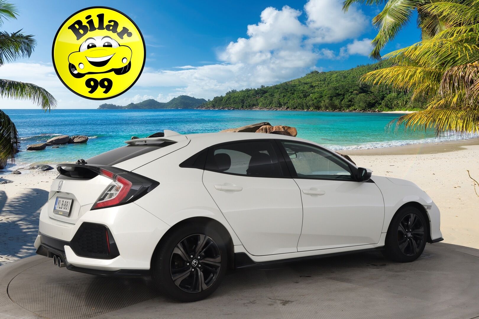 Honda Civic 2020 HB 182 hv Type S *ACC / Navi / P.Kamera / Lohko / Kaistavahti* - *Metalliväri / Suomi-auto / Kahdet renkaat aluvanteilla* 