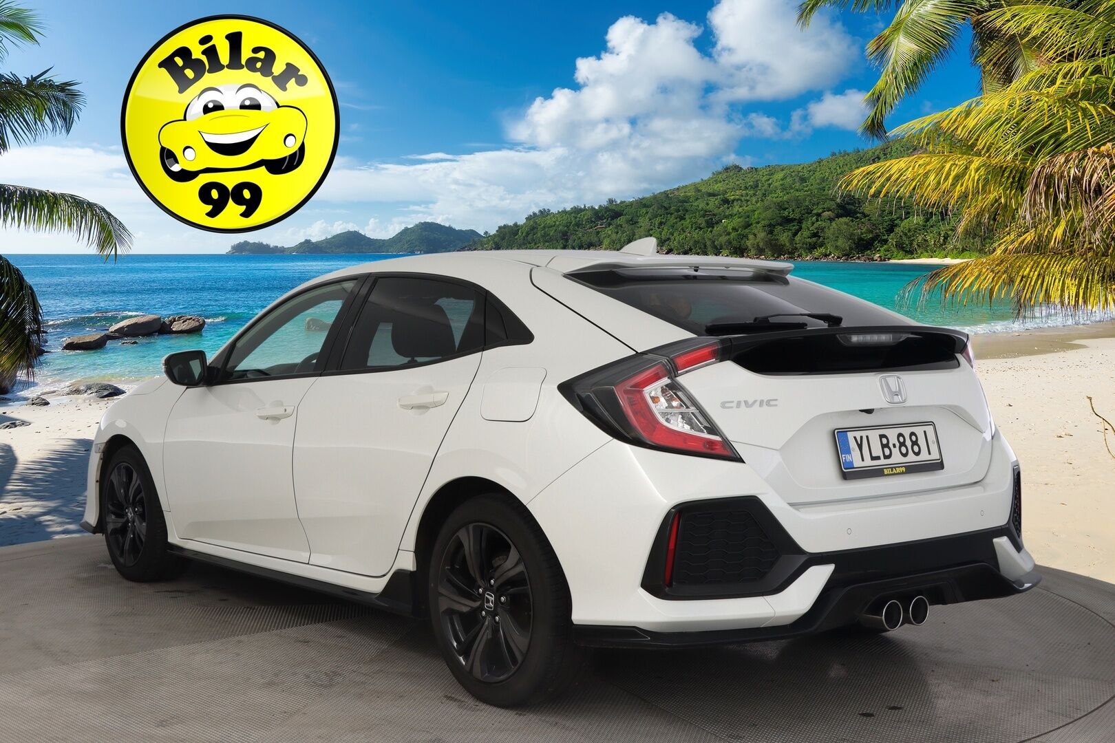 Honda Civic 2020 HB 182 hv Type S *ACC / Navi / P.Kamera / Lohko / Kaistavahti* - *Metalliväri / Suomi-auto / Kahdet renkaat aluvanteilla* 