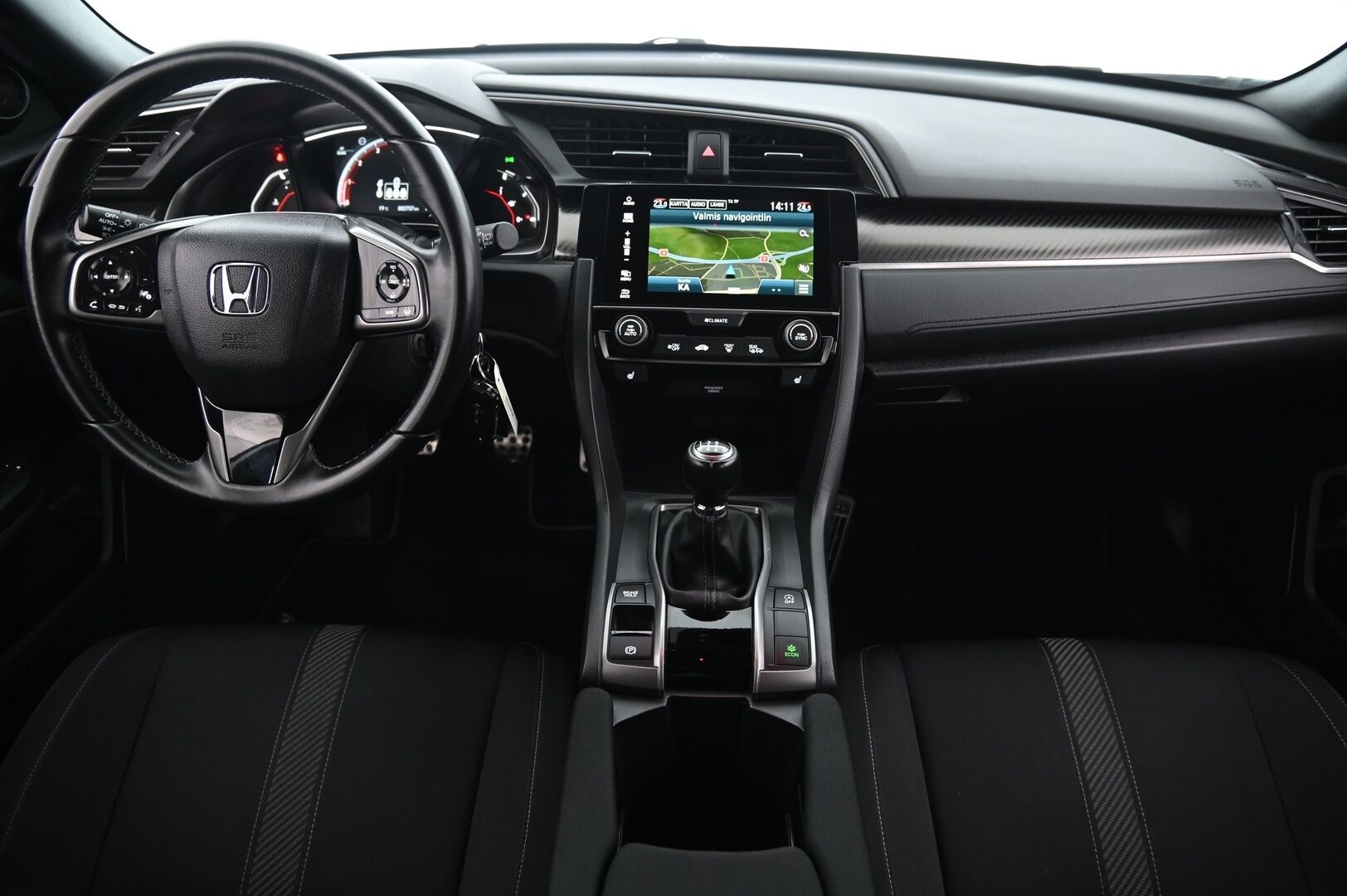 Honda Civic 2020 HB 182 hv Type S *ACC / Navi / P.Kamera / Lohko / Kaistavahti* - *Metalliväri / Suomi-auto / Kahdet renkaat aluvanteilla* 