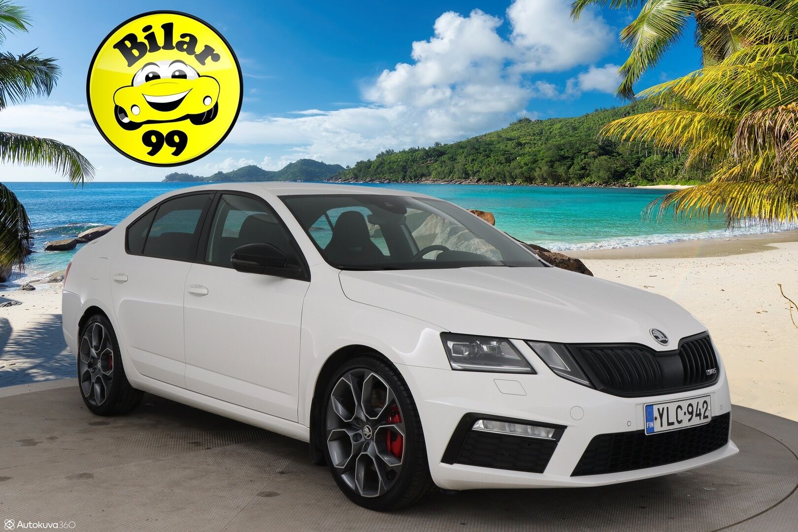 Skoda Octavia 2019 2,0 TSI RS BusinessLine DSG Autom. - Webasto / Digimittaristo / Adapt.vak / Led / Winter-paketti / Blis / 