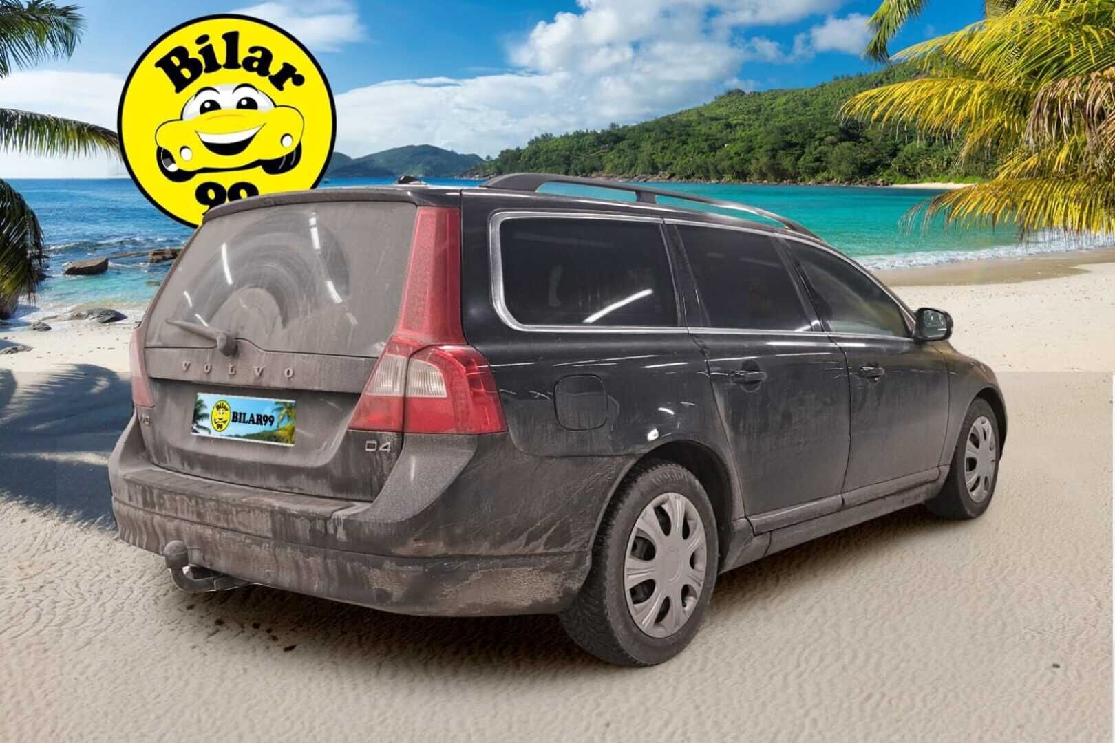 Volvo V70 2013 D4 Momentum aut * Vakionopeudensäädin / Tutkat takana / Täysnahat / Koukku * - 2 Hyvät renkaat alumiini vanteilla / Isoimmat huollot juuri tehty! - HULLUT BLACKWEEK JATKOT - KORKOTARJOUS 2,49%