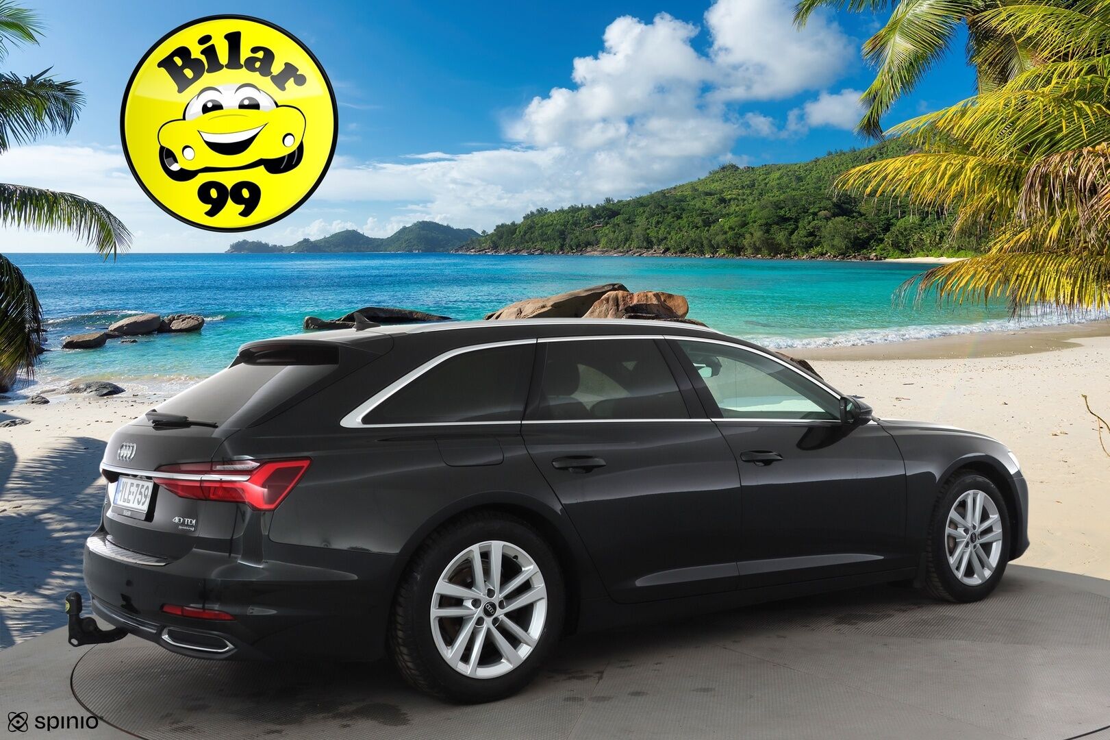 Audi A6 2019 Avant Business Sport 40 TDI MHEV quattro S tronic * Vakkari / Koukku / Webasto / Kaistavahti / Navi / LED / Keyless * - Suomi-auto / Kahdet renkaat aluvanteilla - HULLUT AVAJAISHULINAT KORKOTARJOUS 3,29 %