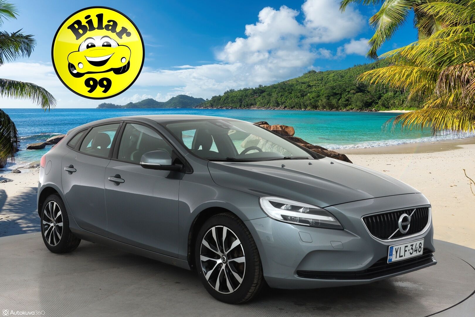 Volvo V40 2019 T2 Business Classic aut ** Suomi-auto / Pa-lämmitin / Vakkari / Keyless / VOC / P.tutka / Bluetooth ** - Suomi-auto / Kahdet renkaat / Digimittaristo