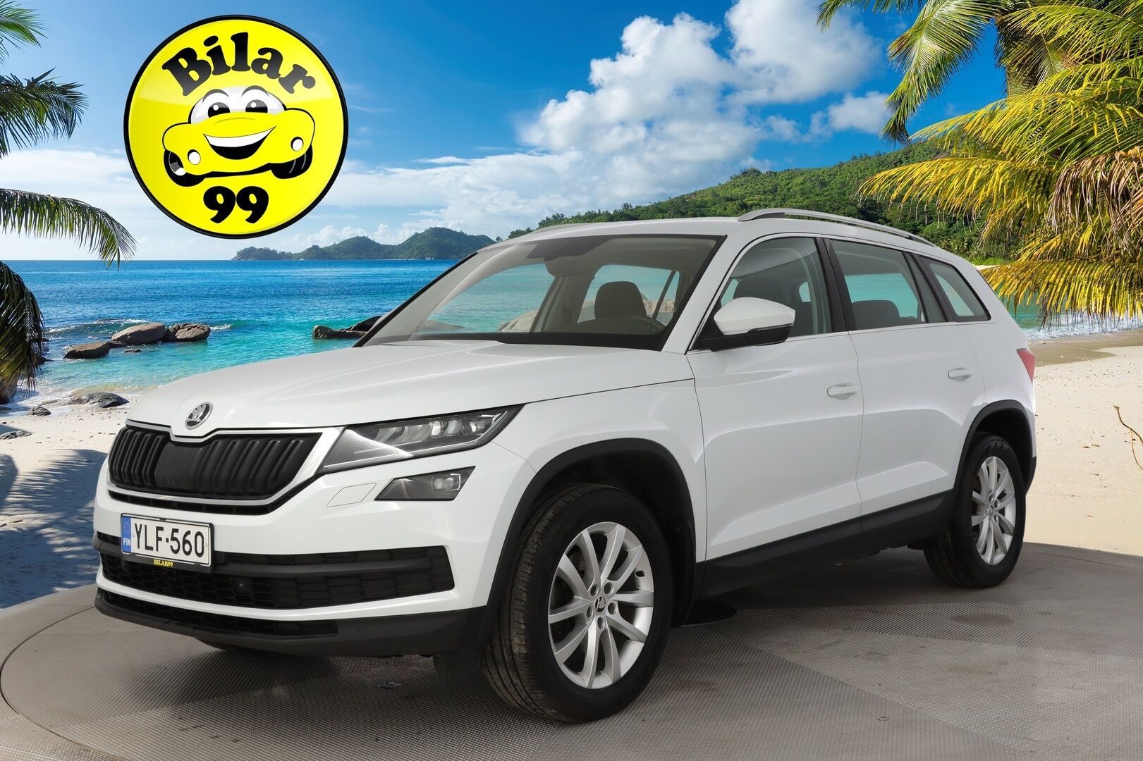 Skoda Kodiaq 2019 1,5 TSI ACT Ambition DSG Autom. - P-kamera / Webasto / Koukku / Suomi-Auto
