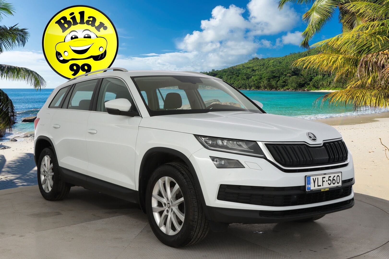 Skoda Kodiaq 2019 1,5 TSI ACT Ambition DSG Autom. - P-kamera / Webasto / Koukku / Suomi-Auto
