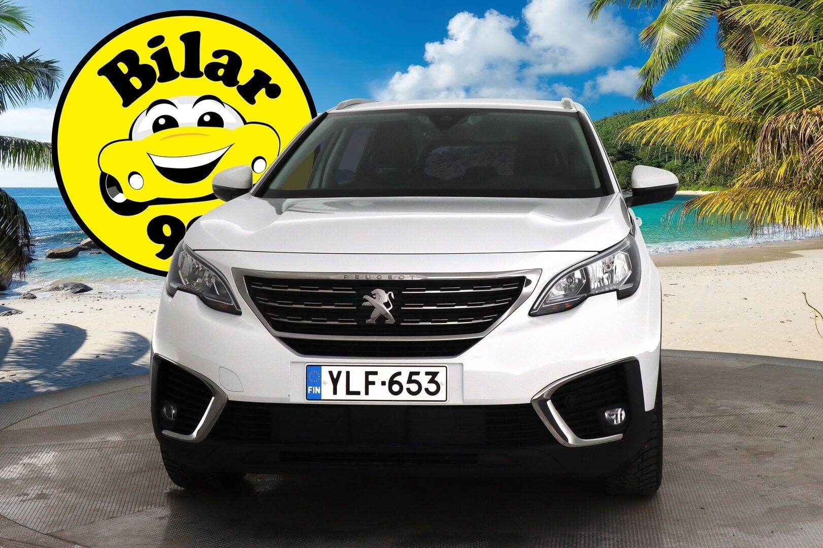 Peugeot 5008 2019 Active BlueHDi 130 EAT8-automaatti *Digimittaristo / Peruutuskamera / Tutkat / Lämmitettävä tuulilasi / Kaistavahti* - * Suomi-auto / Juuri Huollettu / 2x Renkaat ja vanteet *