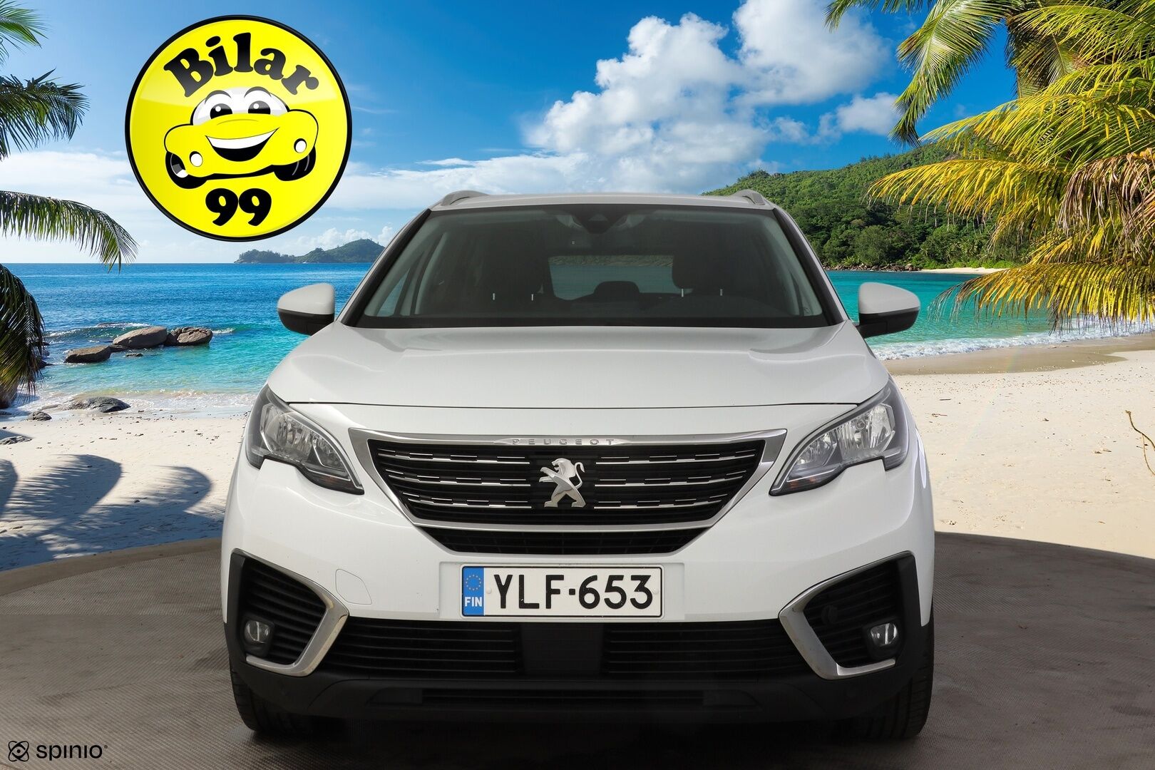 Peugeot 5008 2019 Active BlueHDi 130 EAT8-automaatti *Digimittaristo / Peruutuskamera / Tutkat / Lämmitettävä tuulilasi / Kaistavahti * - * Suomi-auto / 2x Renkaat ja vanteet *