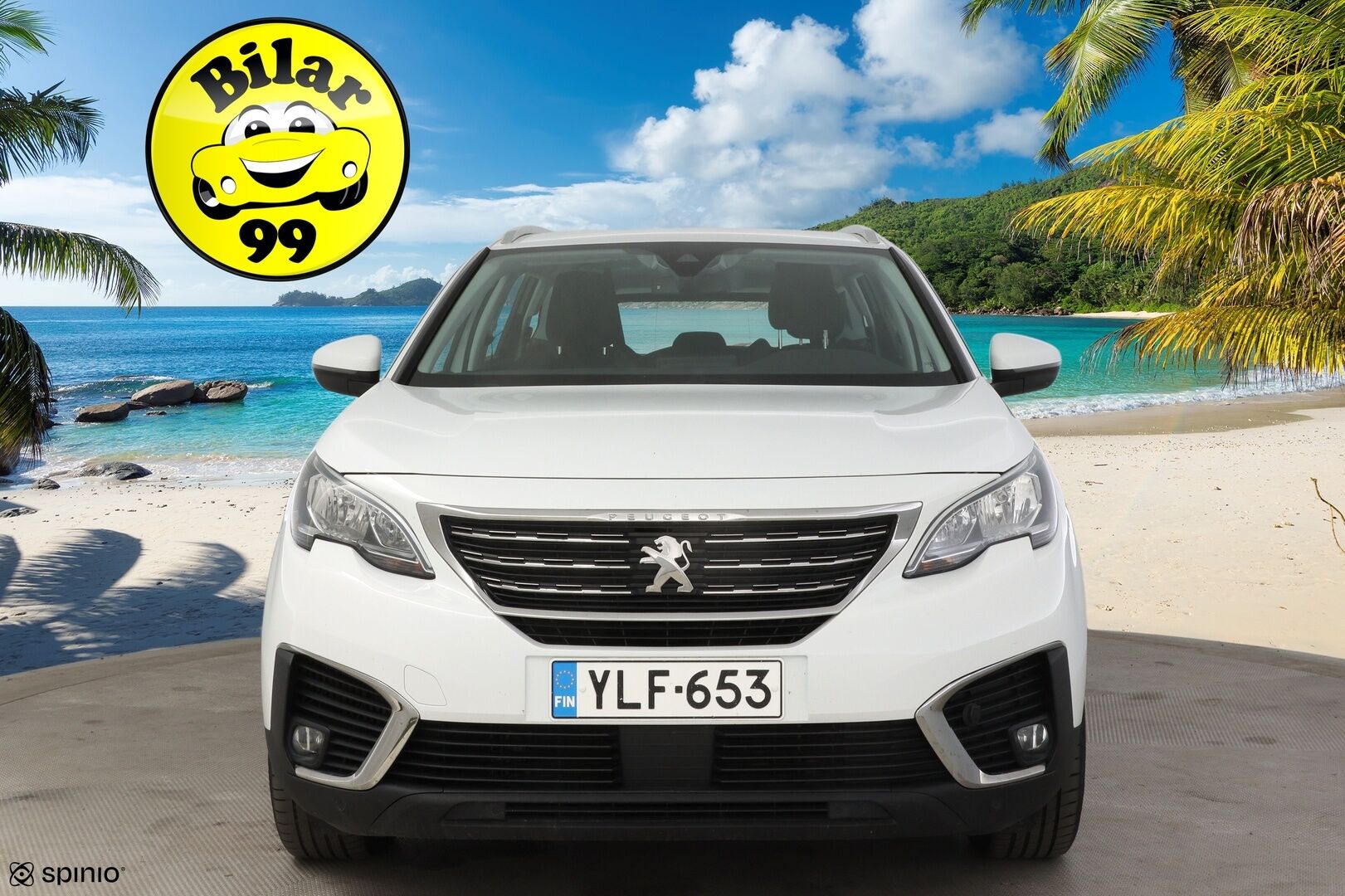 Peugeot 5008 2019 Active BlueHDi 130 EAT8-automaatti *Digimittaristo / Peruutuskamera / Tutkat / Lämmitettävä tuulilasi / Kaistavahti* - * Suomi-auto / Juuri Huollettu / 2x Renkaat ja vanteet *