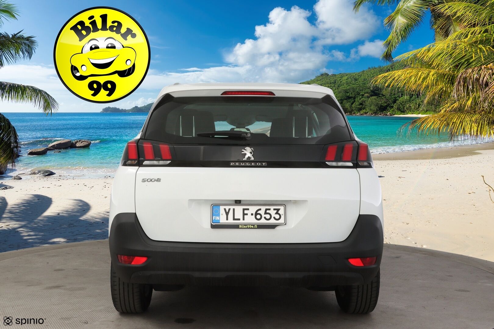 Peugeot 5008 2019 Active BlueHDi 130 EAT8-automaatti *Digimittaristo / Peruutuskamera / Tutkat / Lämmitettävä tuulilasi / Kaistavahti* - * Suomi-auto / Juuri Huollettu / 2x Renkaat ja vanteet *