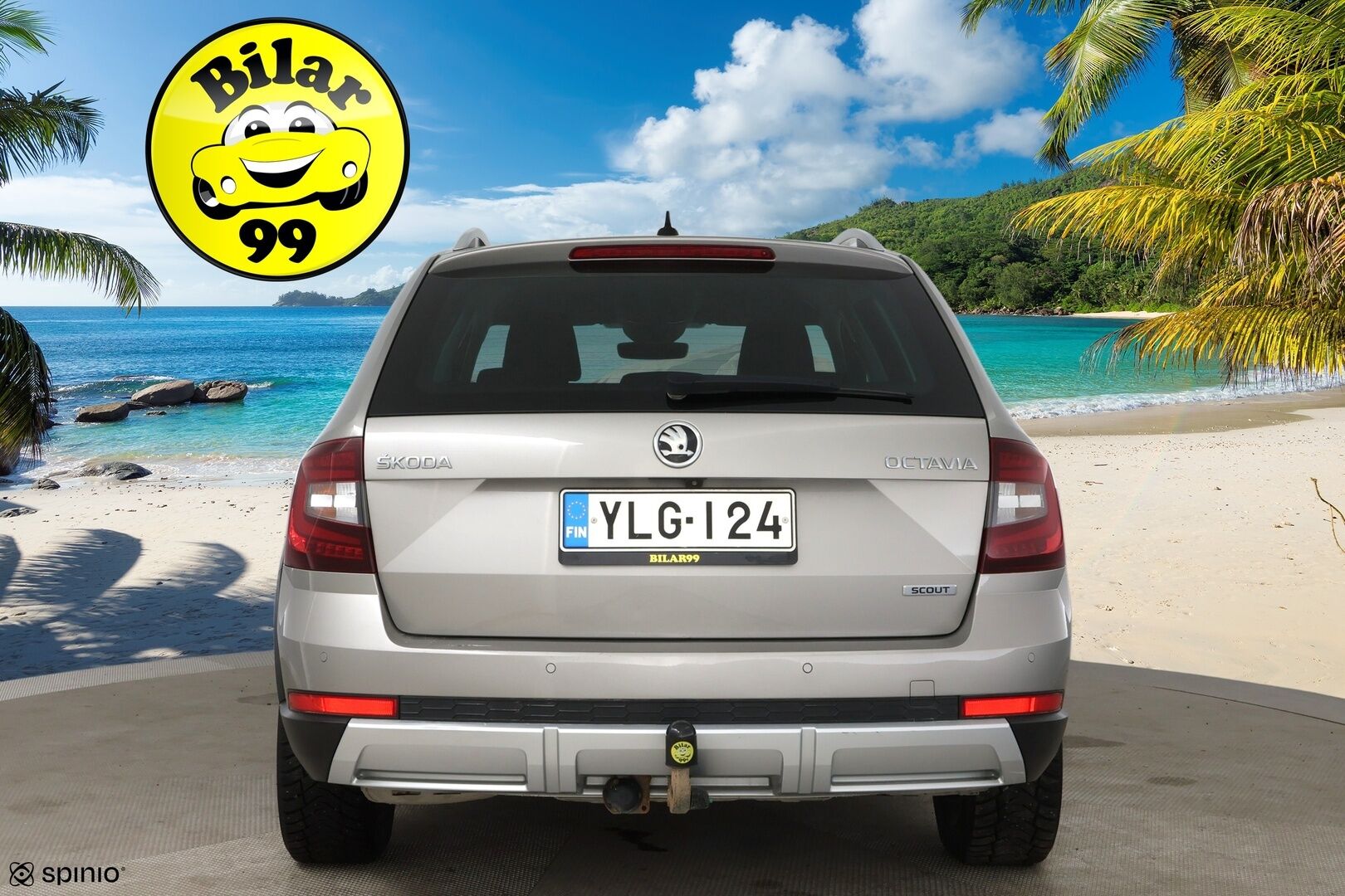 Skoda Octavia 2019 Combi 2,0 TDI 184 4x4 Scout DSG Autom. / ACC / Webasto / Koukku / P-kamera / Läm. tuulilasi - 2-om Suomi-auto / Jakohihna vaihdettu 2025! / 2x renkaat / 