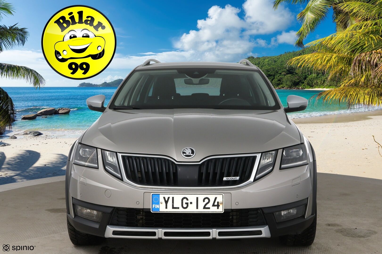 Skoda Octavia 2019 Combi 2,0 TDI 184 4x4 Scout DSG Autom. / ACC / Webasto / Koukku / P-kamera / Läm. tuulilasi - 2-om Suomi-auto / Jakohihna vaihdettu 2025! / 2x renkaat / 