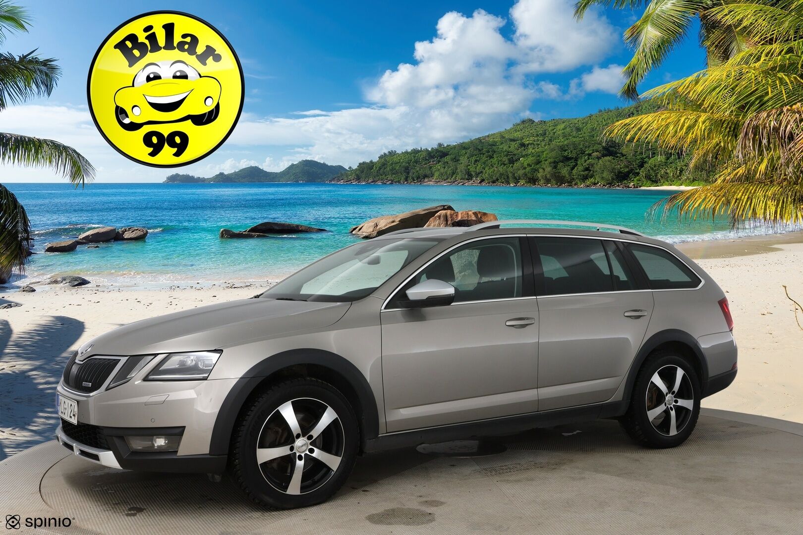 Skoda Octavia 2019 Combi 2,0 TDI 184 4x4 Scout DSG Autom. / ACC / Webasto / Koukku / P-kamera / Läm. tuulilasi - 2-om Suomi-auto / Jakohihna vaihdettu 2025! / 2x renkaat / 