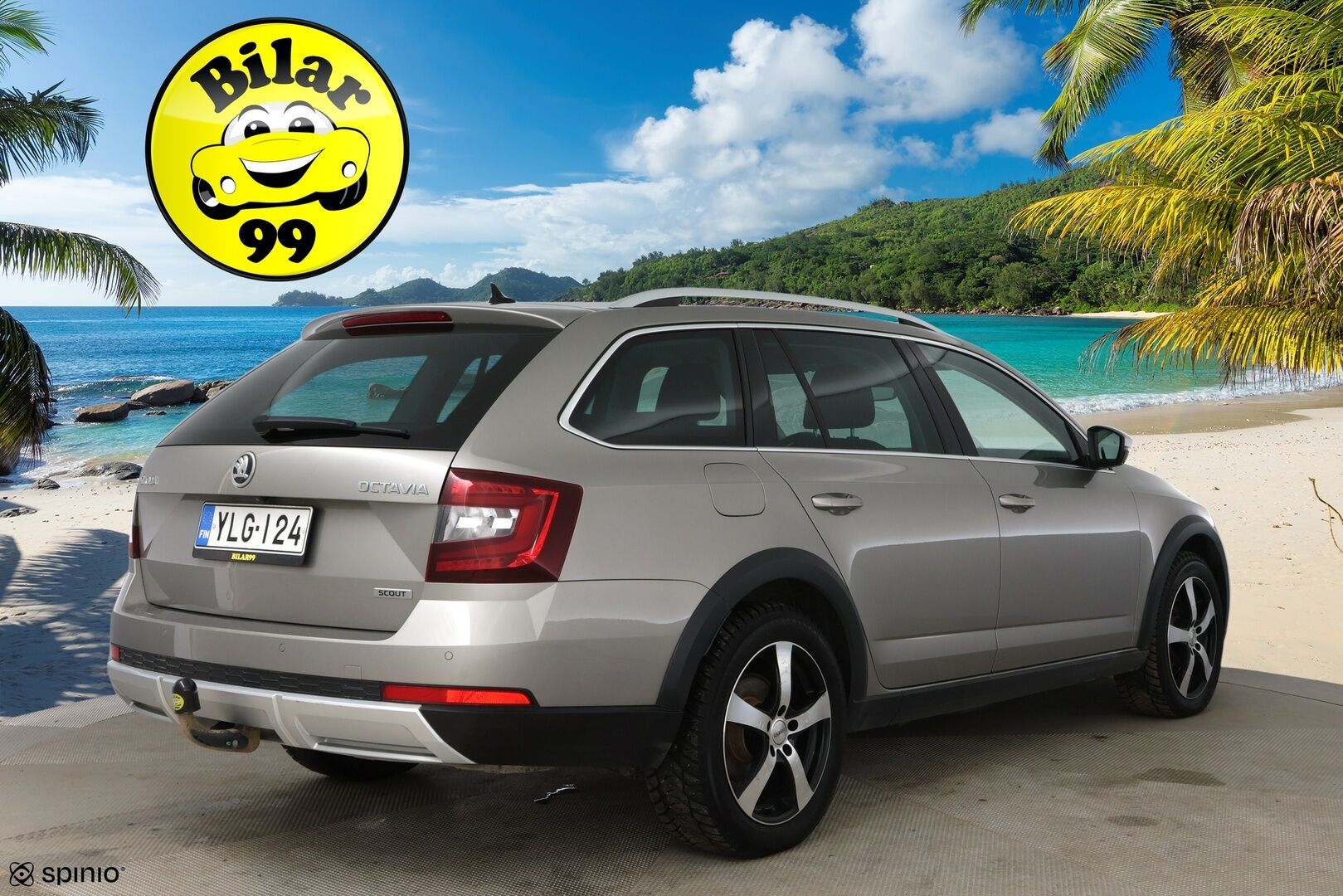 Skoda Octavia 2019 Combi 2,0 TDI 184 4x4 Scout DSG Autom. / ACC / Webasto / Koukku / P-kamera / Läm. tuulilasi - 2-om Suomi-auto / Jakohihna vaihdettu 2025! / 2x renkaat / 