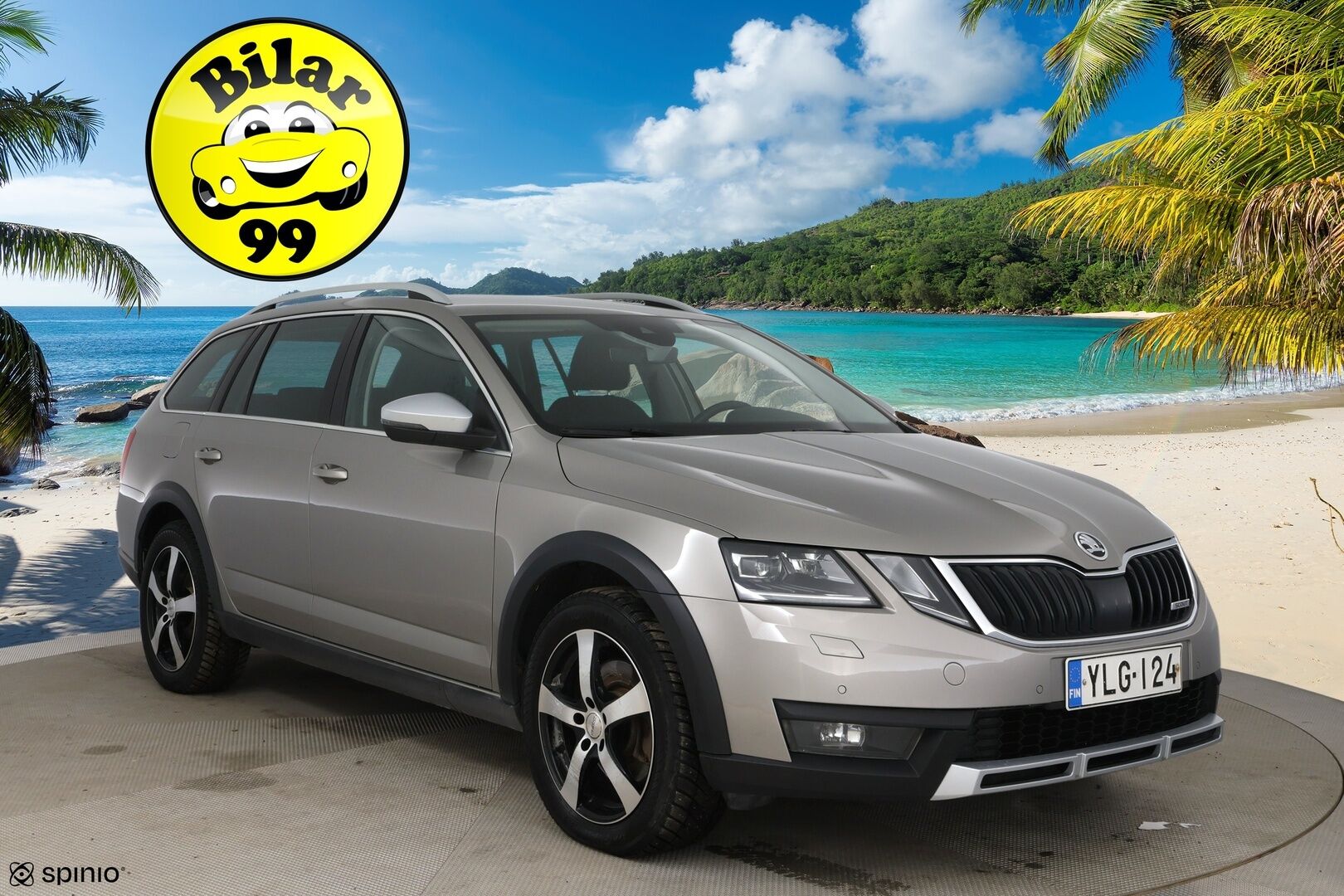 Skoda Octavia 2019 Combi 2,0 TDI 184 4x4 Scout DSG Autom. / ACC / Webasto / Koukku / P-kamera / Läm. tuulilasi - 2-om Suomi-auto / Jakohihna vaihdettu 2025! / 2x renkaat / 