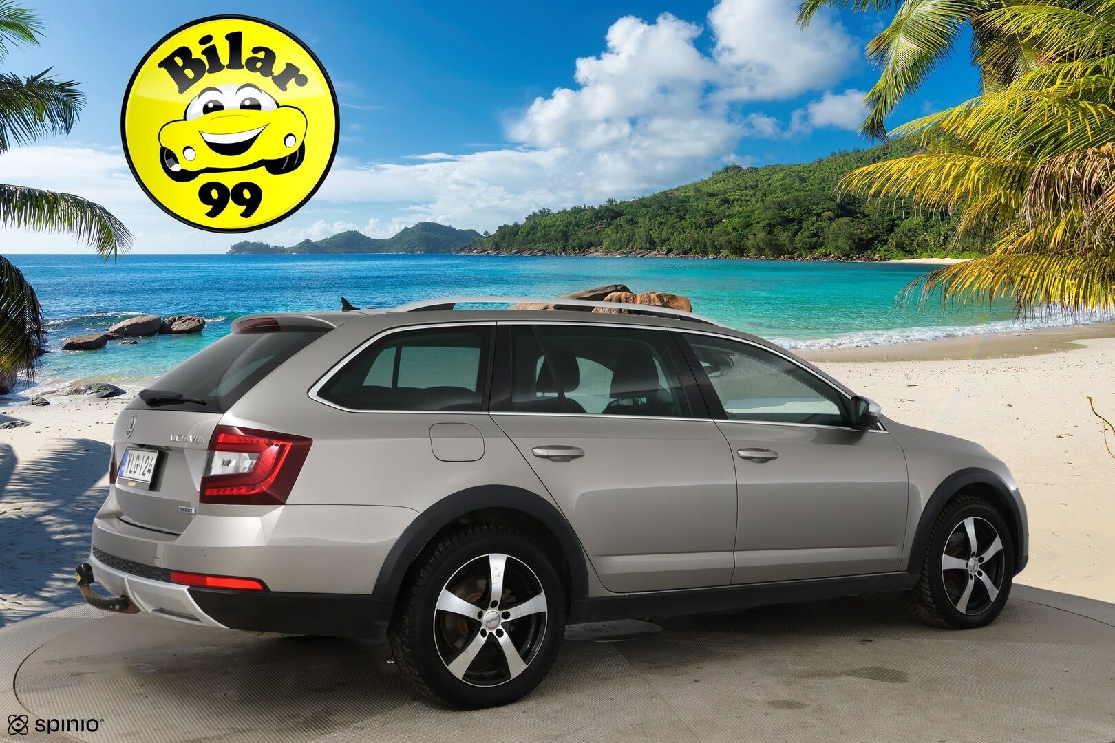 Skoda Octavia 2019 Combi 2,0 TDI 184 4x4 Scout DSG Autom. / ACC / Webasto / Koukku / P-kamera / Läm. tuulilasi - 2-om Suomi-auto / Jakohihna vaihdettu 2025! / 2x renkaat / 