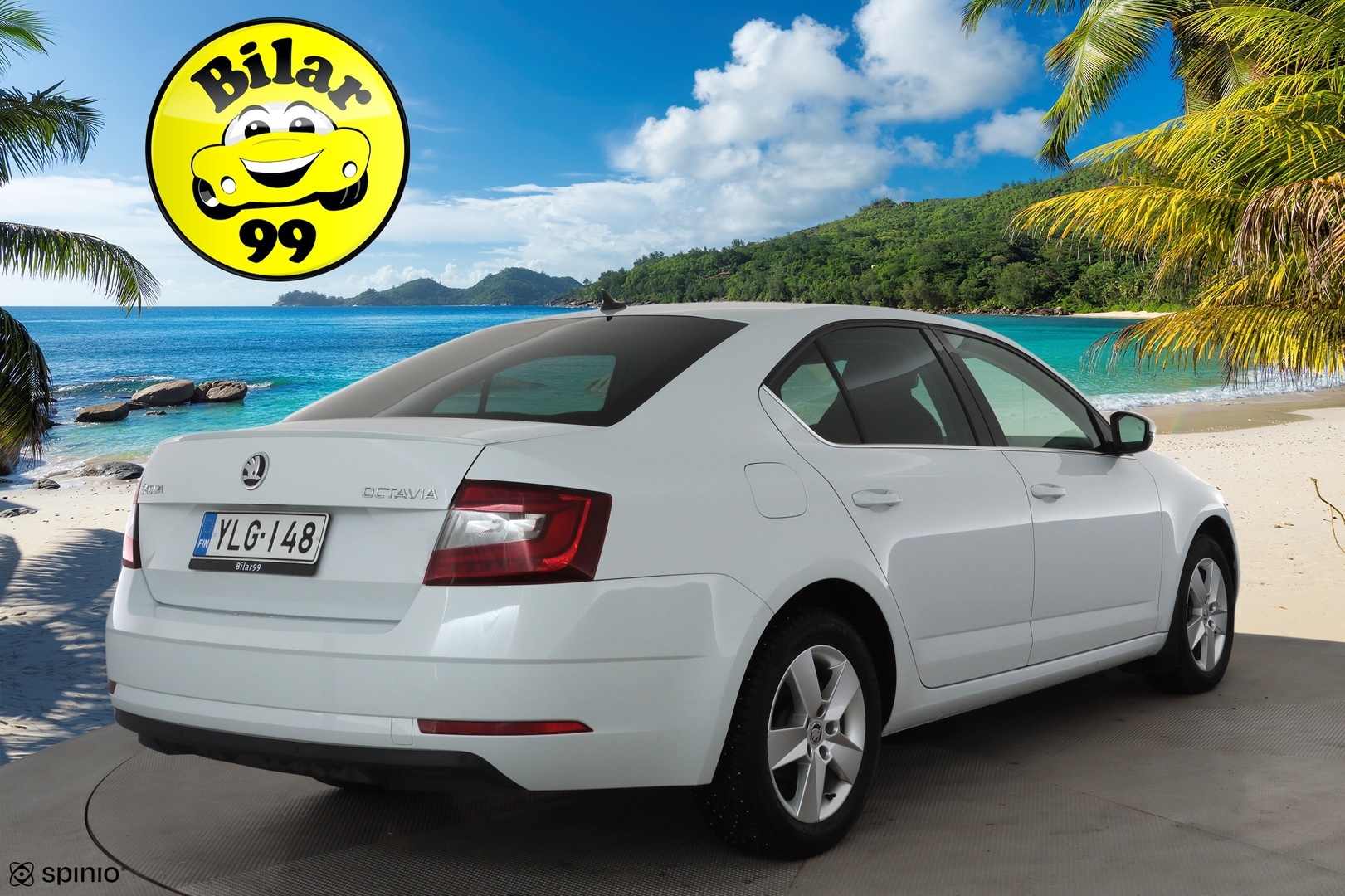 Skoda Octavia 2019 1,0 TSI Style BusinessLine DSG Autom. * ACC / Webasto / LED / P.Tutkat / Smartlink / Keyless * - 1.Om Suomi-auto / Merkkihuollettu / Kahdet renkaat
