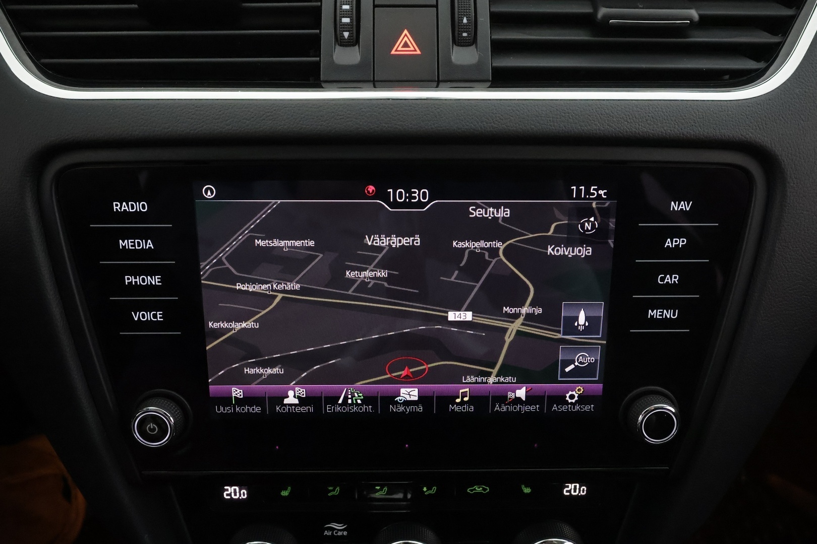 Skoda Octavia 2019 1,0 TSI Style BusinessLine DSG Autom. * ACC / Webasto / LED / P.Tutkat / Smartlink / Keyless * - 1.Om Suomi-auto / Merkkihuollettu / Kahdet renkaat