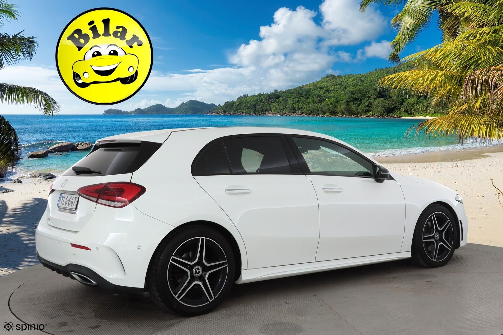 Mercedes-Benz A 2019 180 A Business AMG - | Distronic Pro | Lisälämmitin | Muistipenkit | Burmester | Widescreen | Lasikattoluukku | Puolinahat Sporttipenkit | Apple&Android | 1.Om Suomi-auto | Kahdet Renkaat |