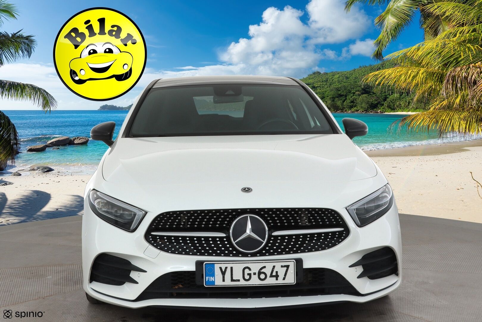 Mercedes-Benz A 2019 180 A Business AMG - | Distronic Pro | Lisälämmitin | Muistipenkit | Burmester | Widescreen | Lasikattoluukku | Puolinahat Sporttipenkit | Apple&Android | 1.Om Suomi-auto | Kahdet Renkaat |