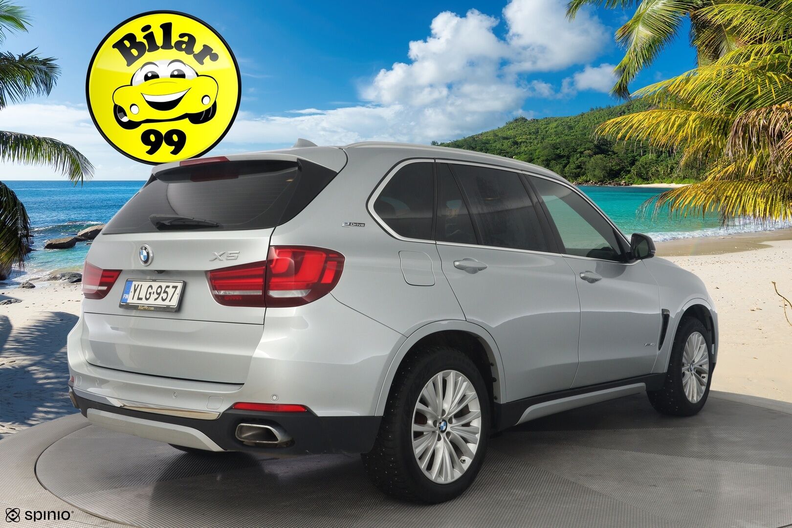 BMW X5 2017 xDrive 40e iPerformance F15 *YritysOutlet - Myydään vain yrityksille* - ACC / Ilmastoidut penkit / Lasikatto / Harman Kardon / Kahdet renkaat