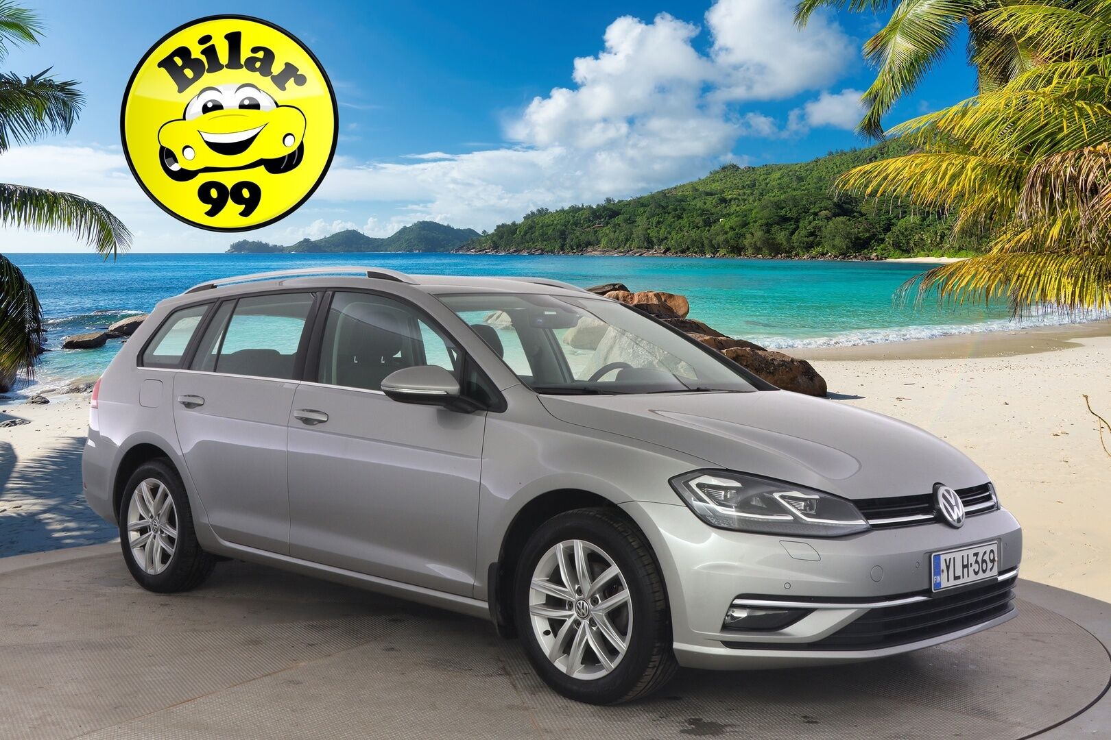 Volkswagen Golf 2019 Variant Highline 1,0 TSI 85 kW (115 hv) DSG-automaatti *Adapt. vakkari / Webasto / Navi / P. Kamera / Kessy* - *Suomi-auto / 2x renkaat alkuperäisillä vanteilla / Jakohihna vaihdettu 2025*