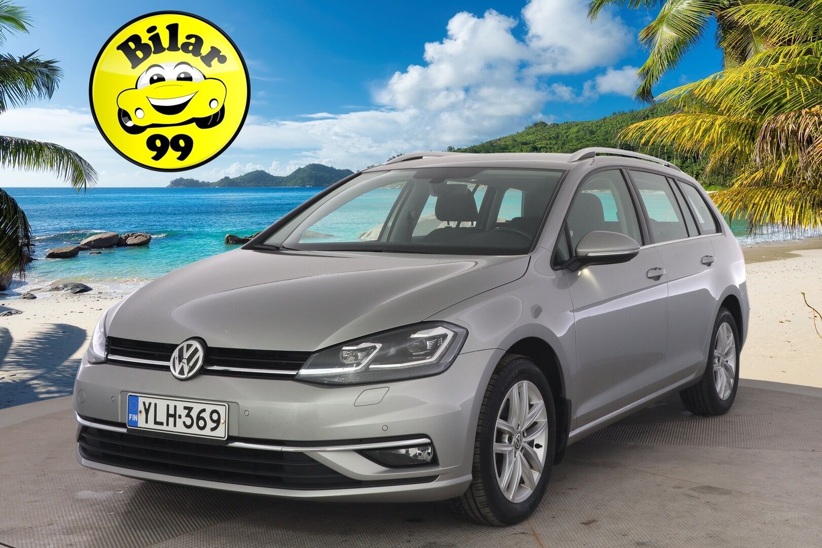 Volkswagen Golf 2019 Variant Highline 1,0 TSI 85 kW (115 hv) DSG-automaatti *Adapt. vakkari / Webasto / Navi / P. Kamera / Kessy* - *Suomi-auto / 2x renkaat alkuperäisillä vanteilla / Jakohihna vaihdettu 2025*