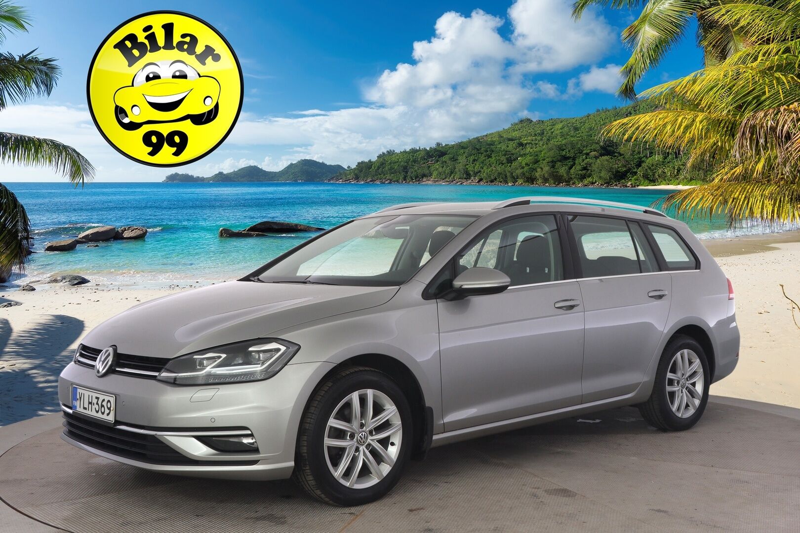 Volkswagen Golf 2019 Variant Highline 1,0 TSI 85 kW (115 hv) DSG-automaatti *Adapt. vakkari / Webasto / Navi / P. Kamera / Kessy* - *Suomi-auto / 2x renkaat alkuperäisillä vanteilla / Jakohihna vaihdettu 2025*