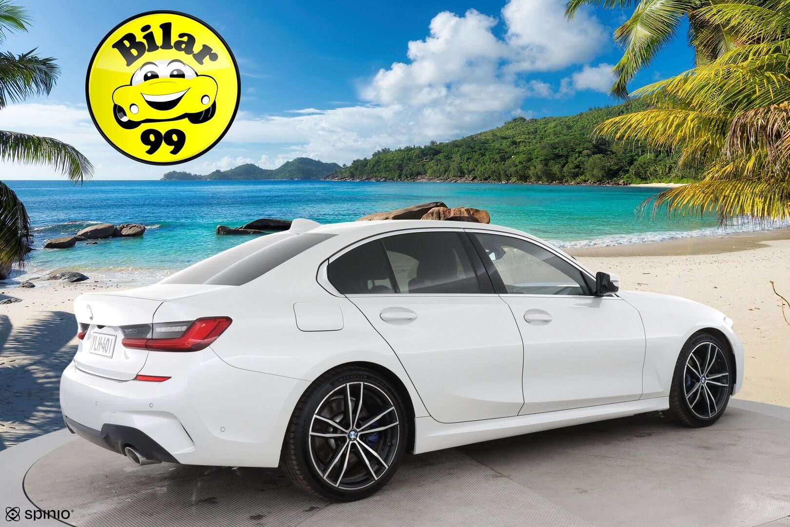 BMW 330 2019 G20 Sedan 330i A Launch Edition M Sport / Webasto / Harman/Kardon / HUD / 360 peruutuskamera / Laser / Muistipenkki kuljettalla / Nahkasport-istuimet / Lasikattoluukku / - Älyavain / Comfort Access /