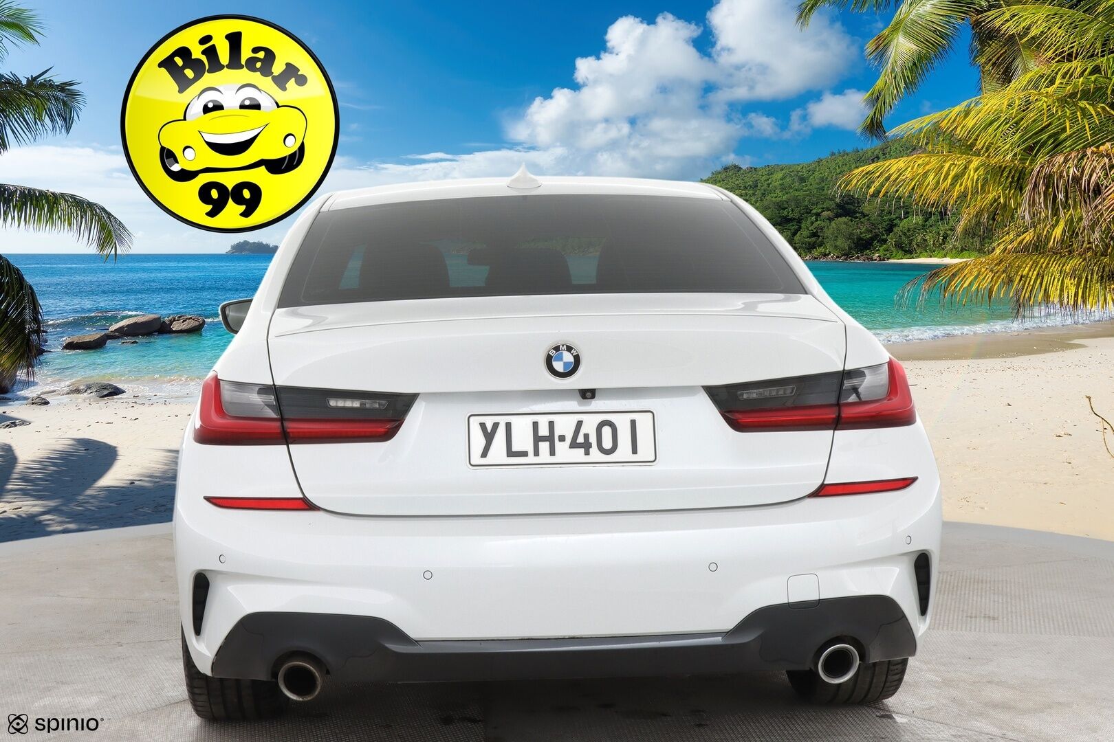 BMW 330 2019 G20 Sedan 330i A Launch Edition M Sport / Webasto / Harman/Kardon / HUD / 360 peruutuskamera / Laser / Muistipenkki kuljettalla / Nahkasport-istuimet / Lasikattoluukku / - Älyavain / Comfort Access /